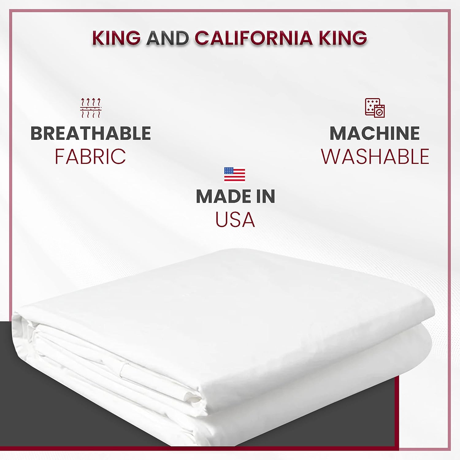Custom Fitted Bed Sheet - Polycotton Soft Breathable