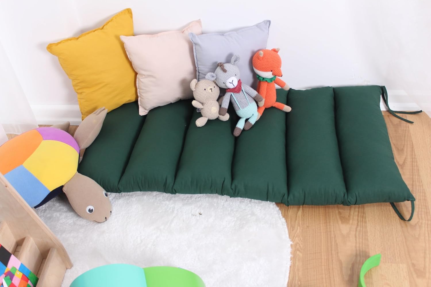Toddler Cushion Set for Climbing Arch - Green