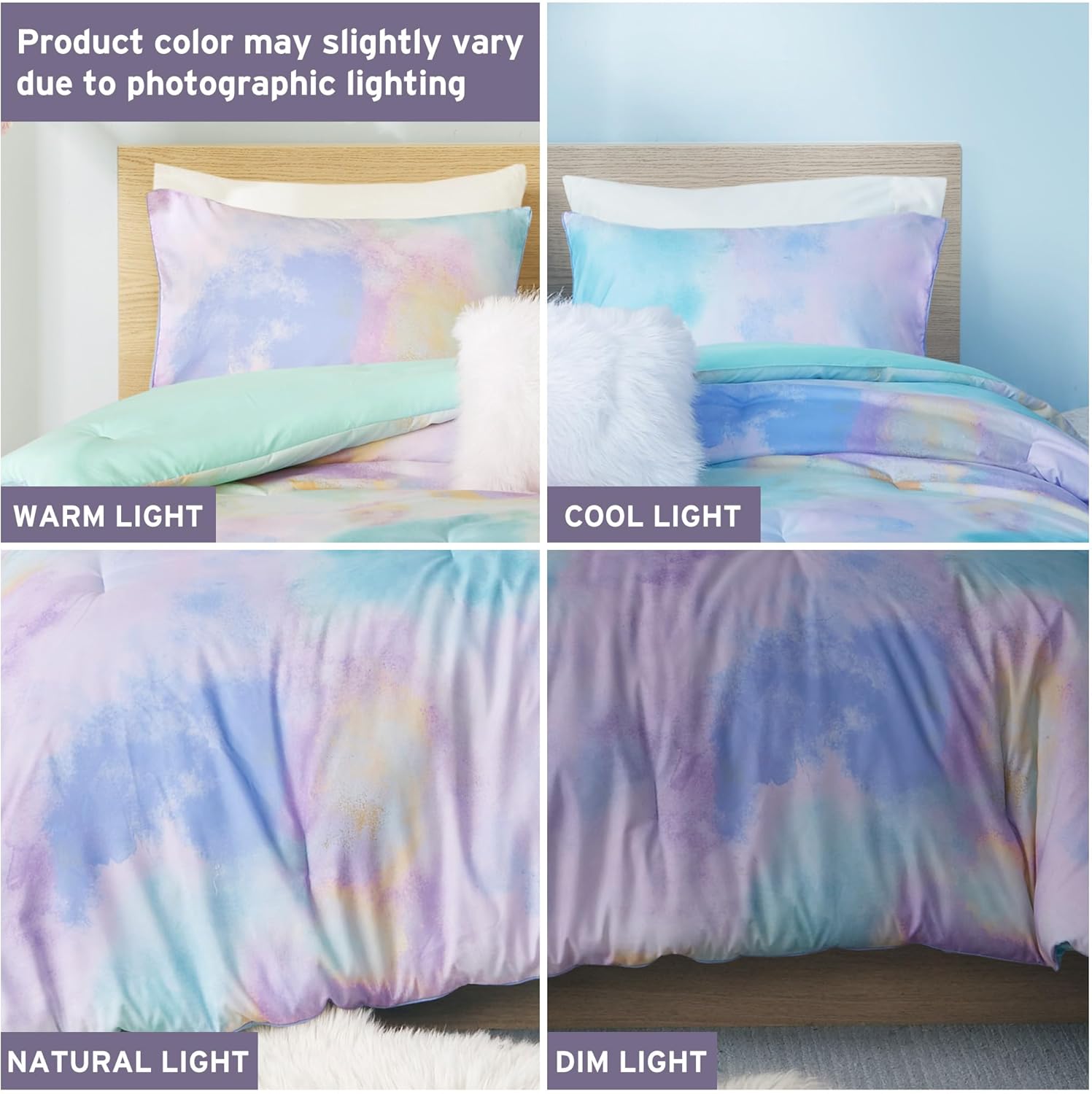 Intelligent Design Cassiopeia Tie Dye Comforter Set