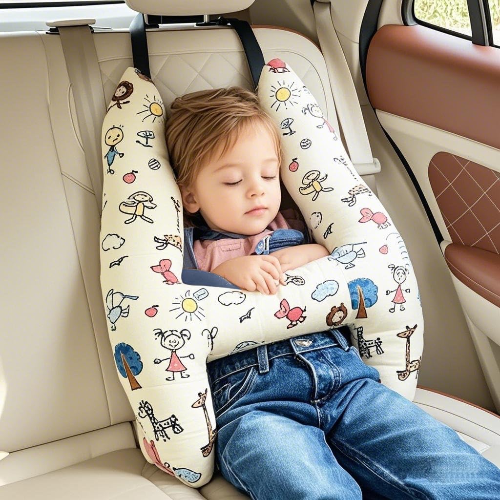 PENINSULA LOVE H-Shape Travel Pillow for Head and Body Support