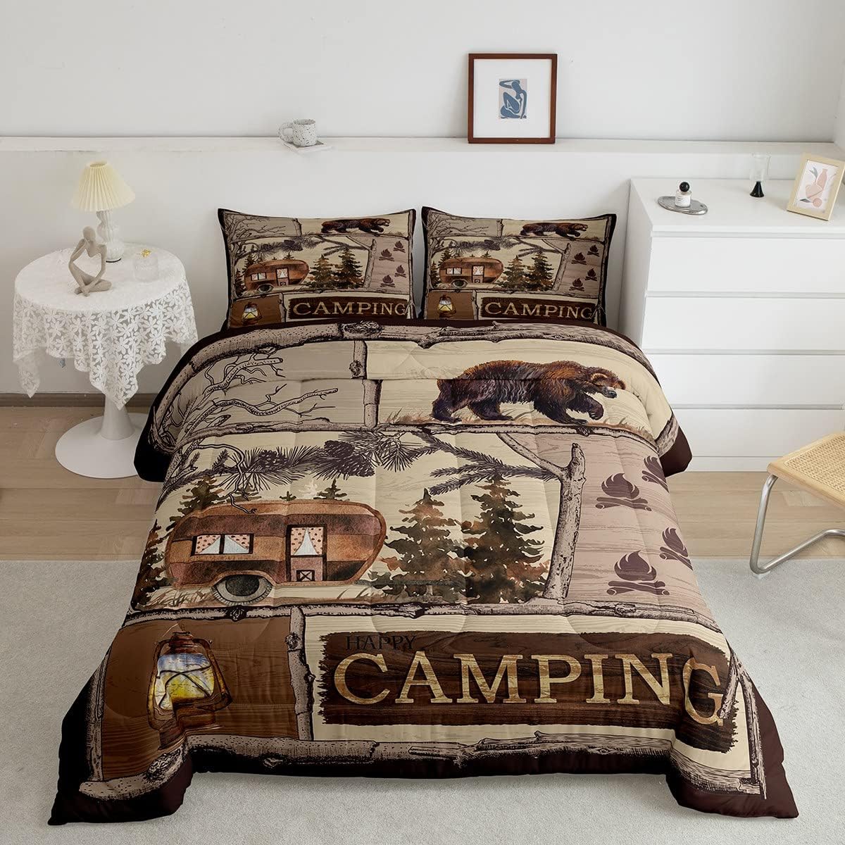 Erosebridal Twin Comforter Set with Pillowcase 1