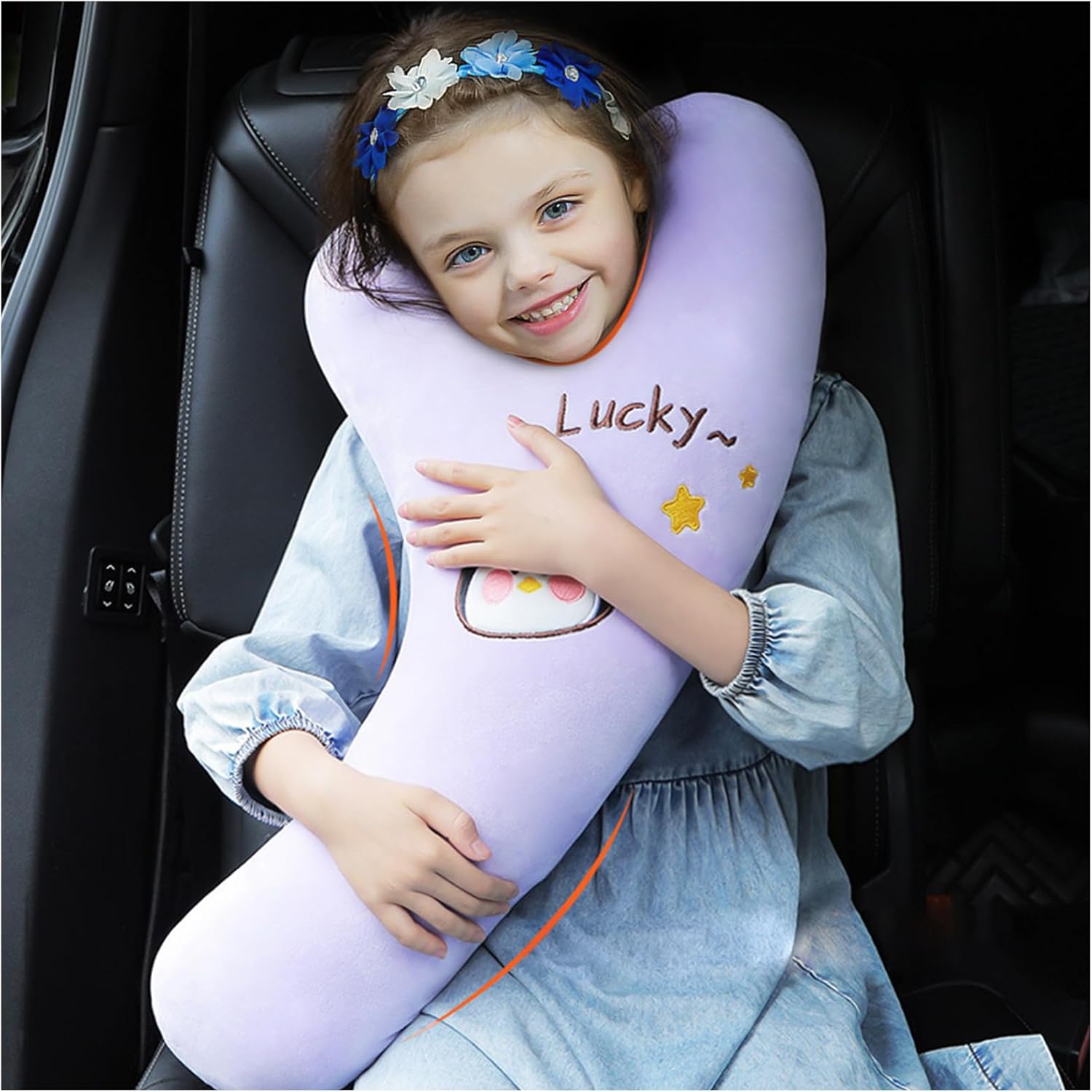 Auvstar Y-Shaped Travel Pillow for Kids and Adults 1