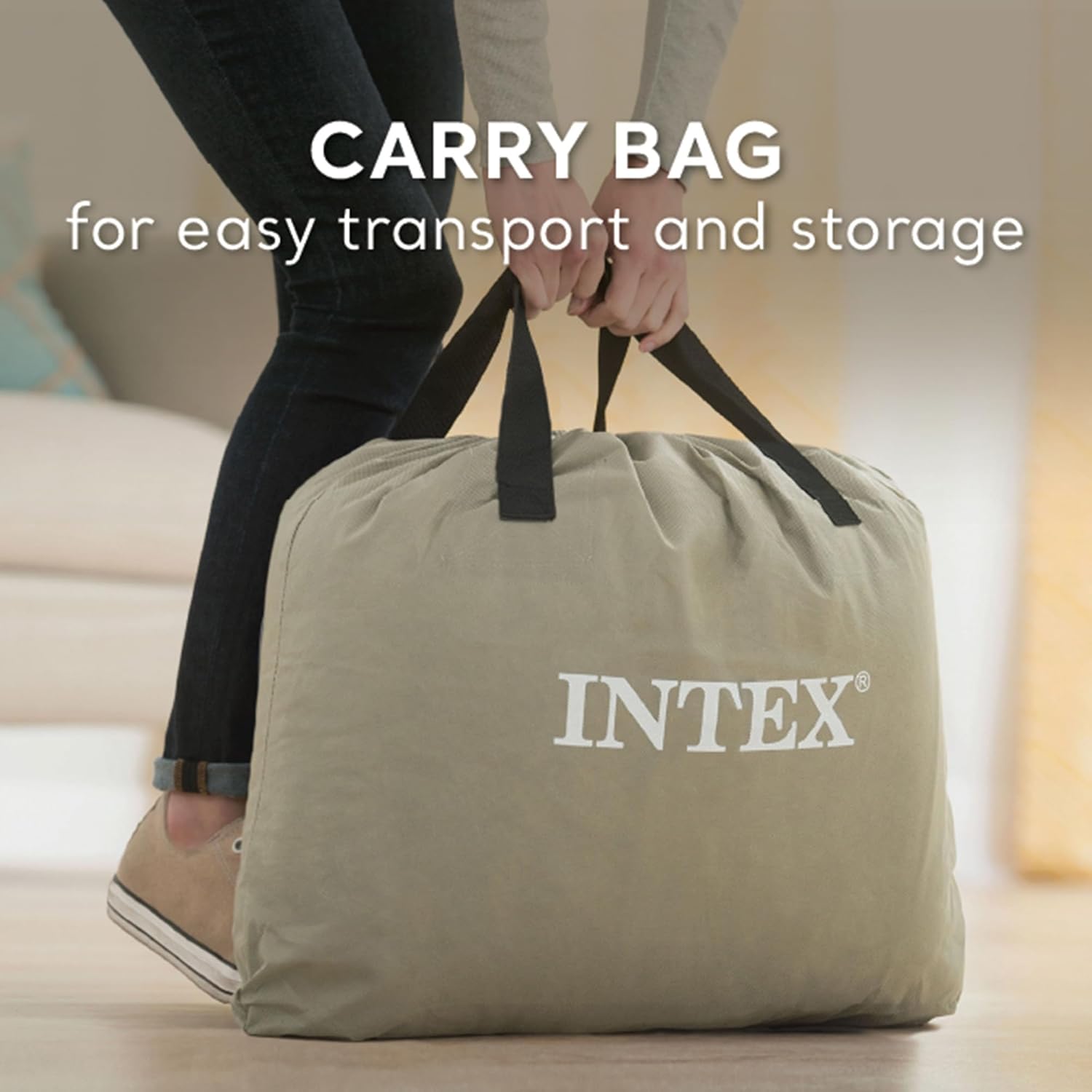 Intex Dura Beam Plus Air Mattress Twin Size