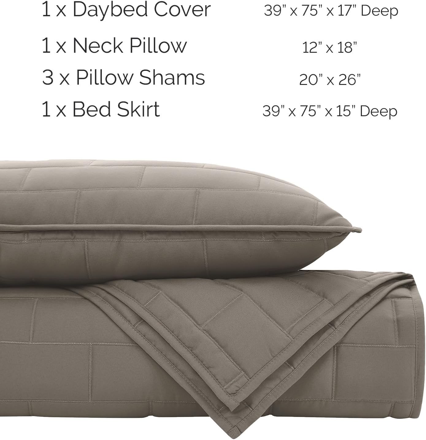 Southshore Fine Living Twin Daybed Comforter Set