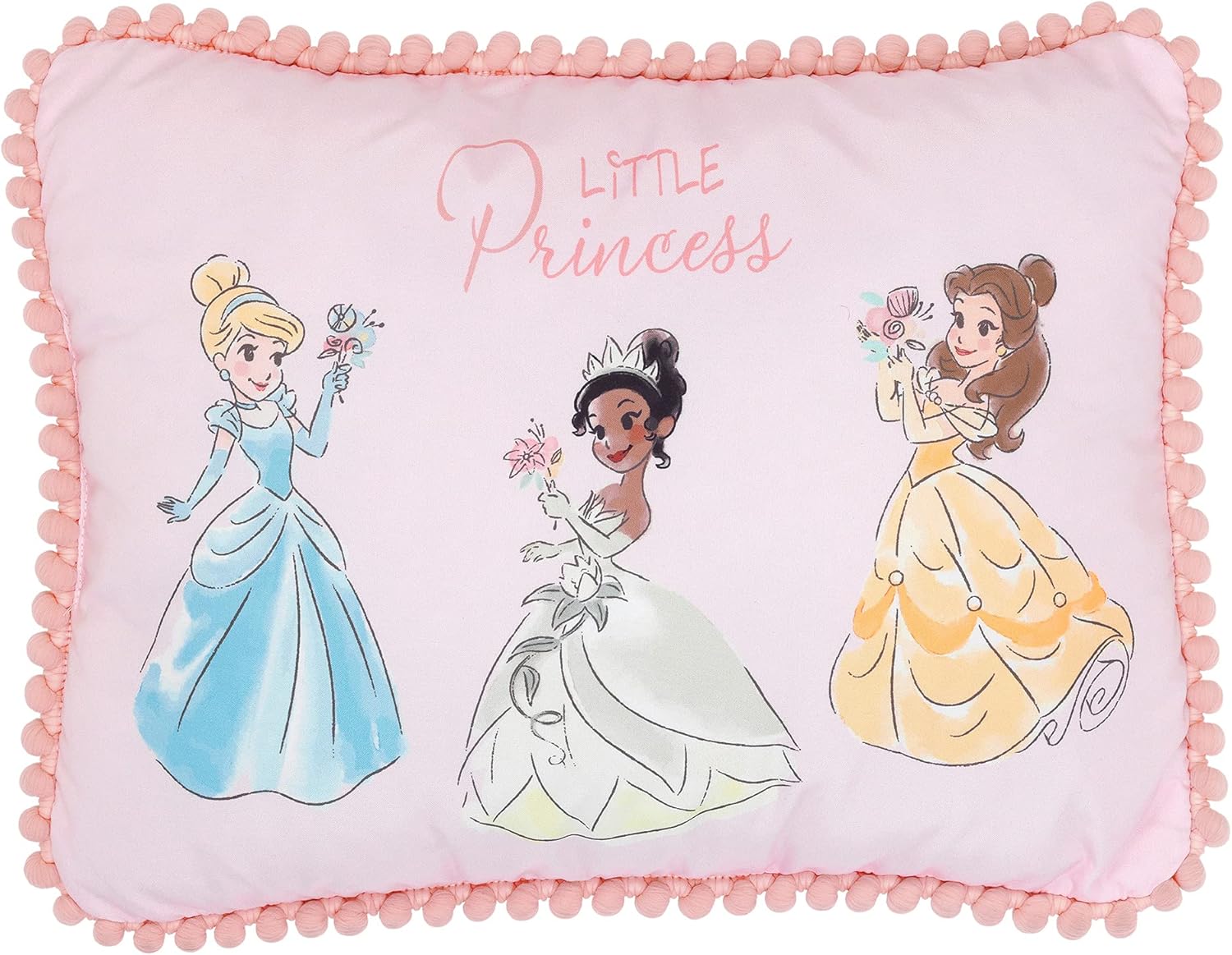Disney Princesses Pillow - Kids Decor