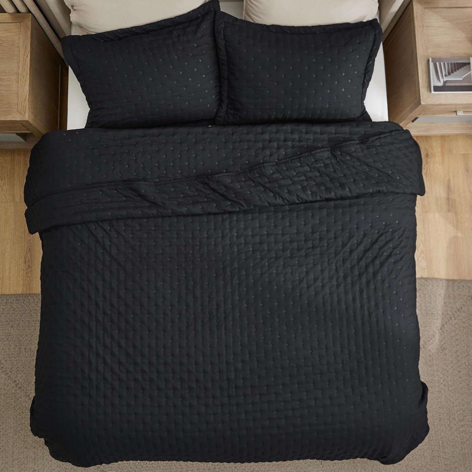 Bedsure King Quilt Set - Soft Lightweight All-Season Bedding