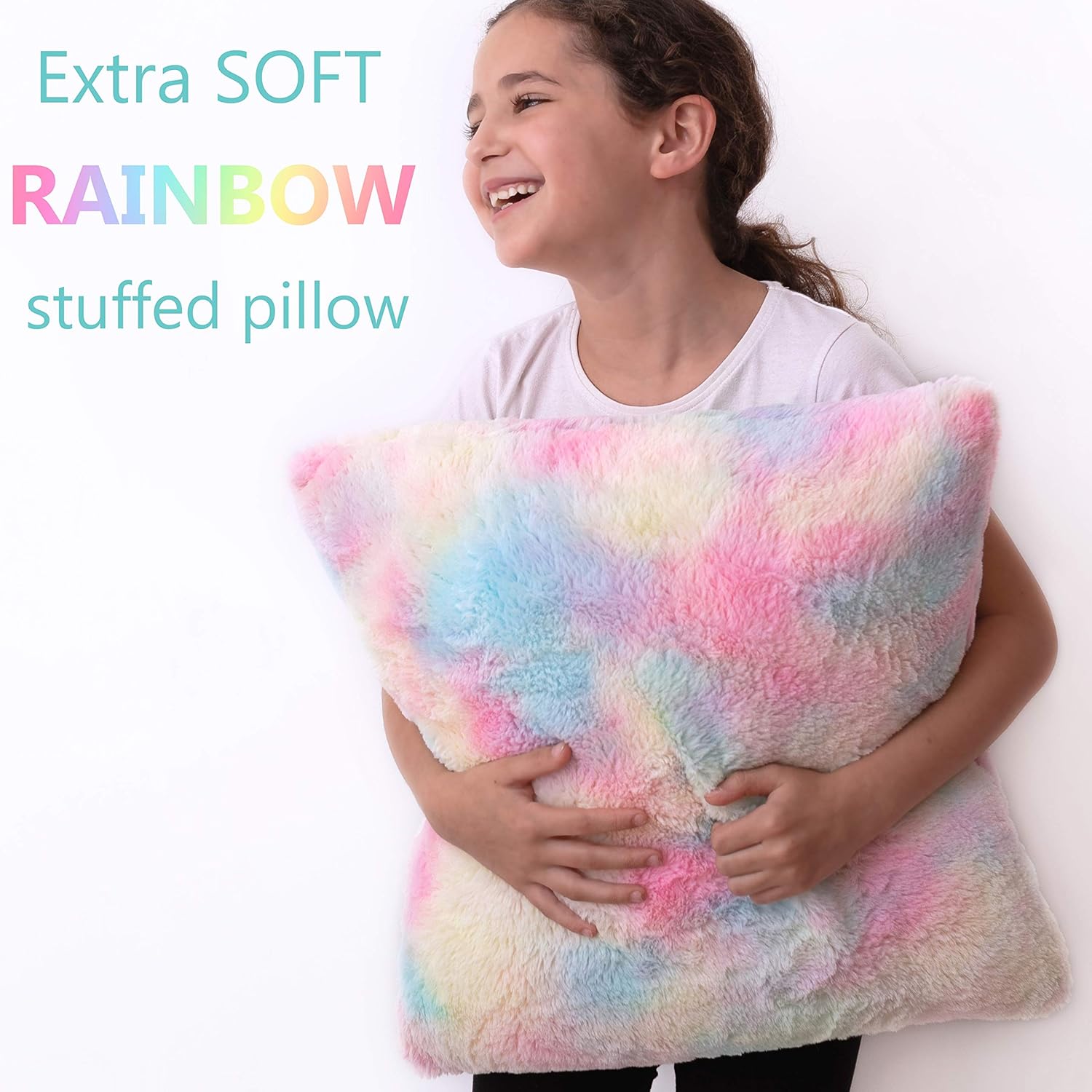 Perfectto Design 2 pcs Girls Decorative Throw Pillows