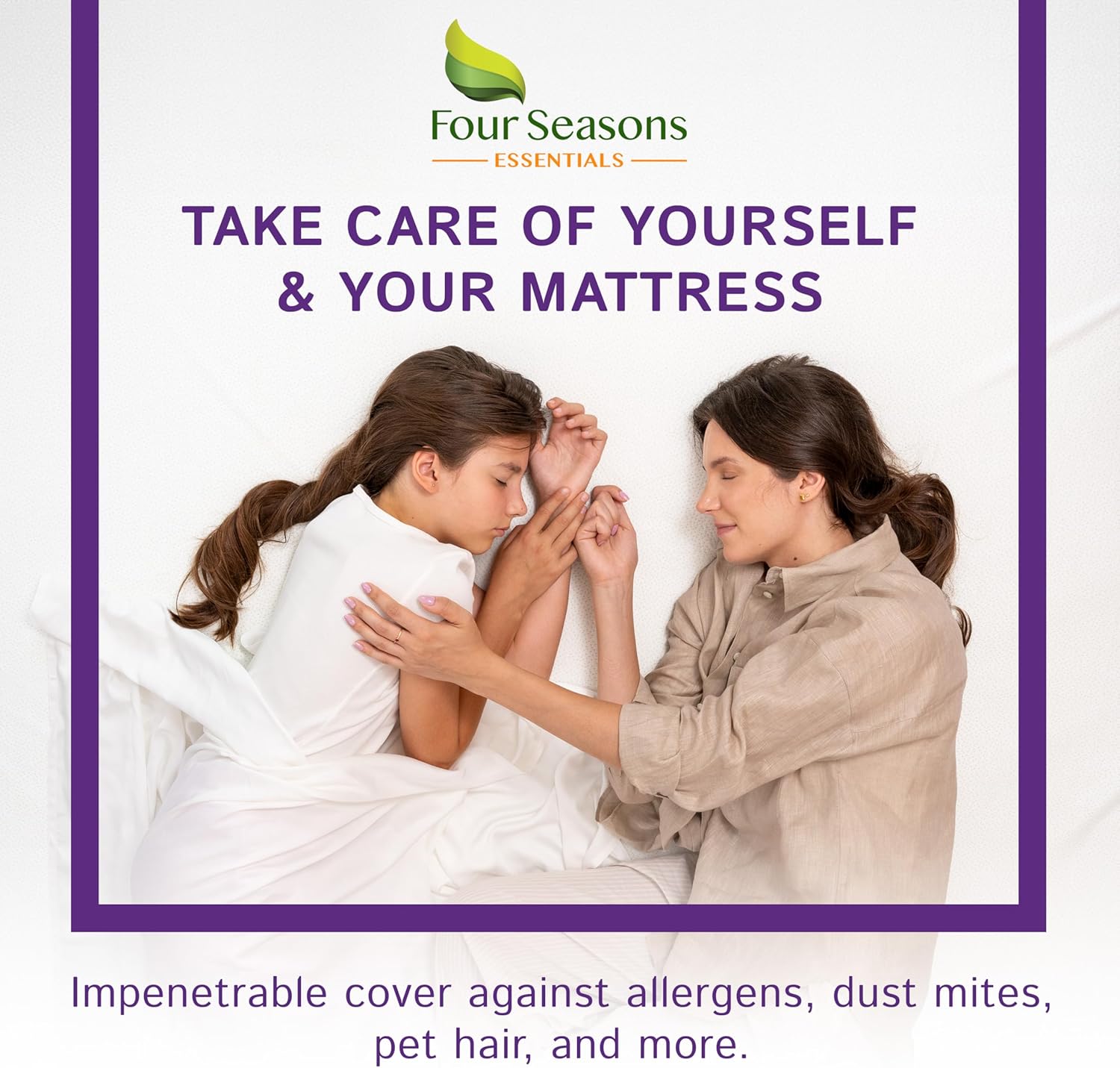 Twin XL Waterproof Mattress Protector - Fitted Sheet Style