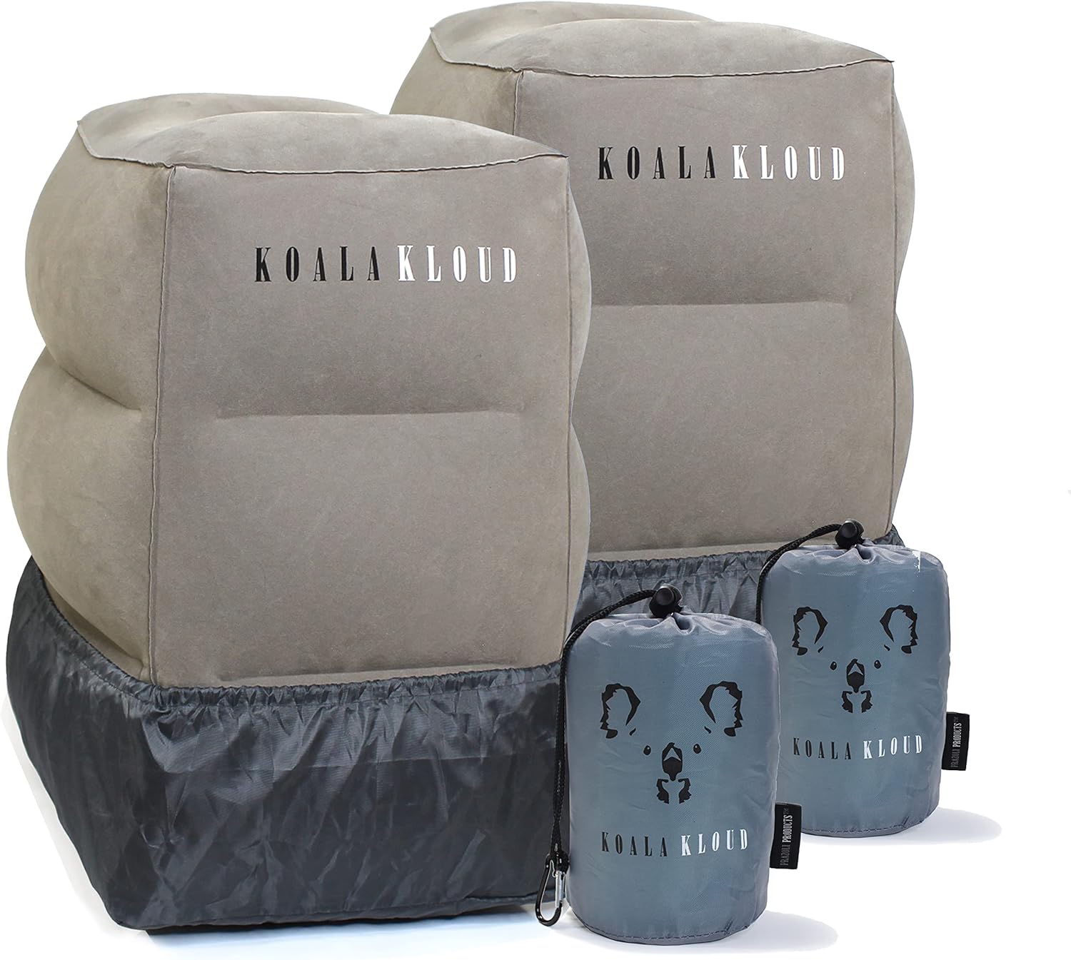 Koala Kloud 3 Height Travel Foot Rest - 2 Pack