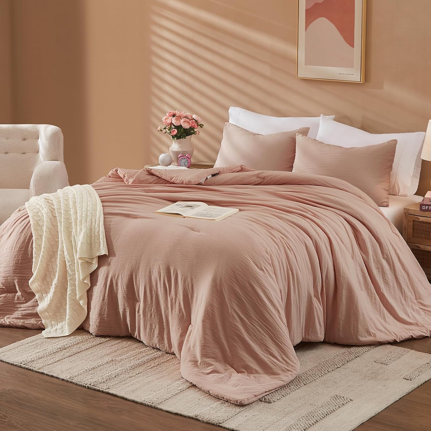 WRENSONGE Twin XL Comforter Set for Girls Teens