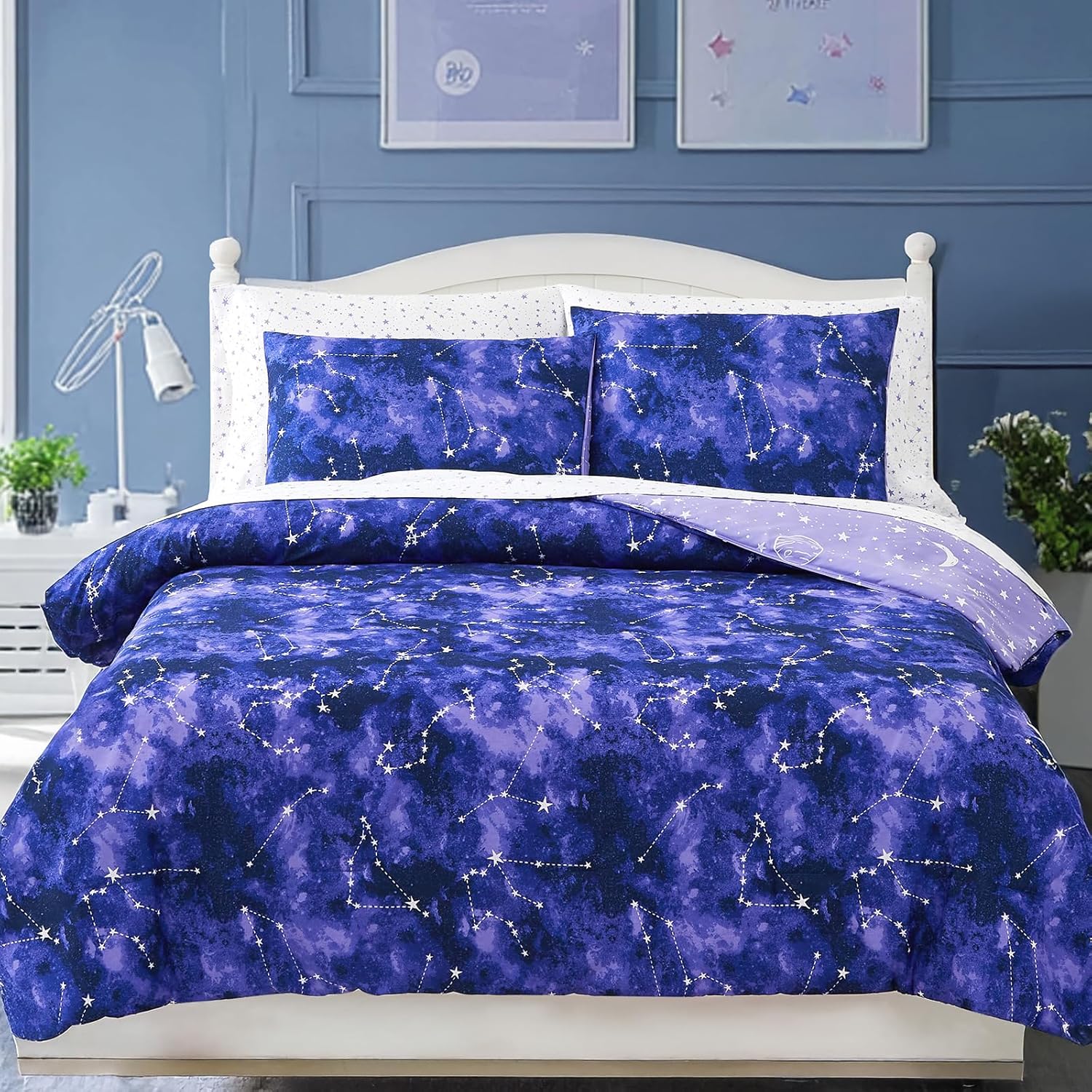 Wink Deer Glow in The Dark Comforter Set for Kids