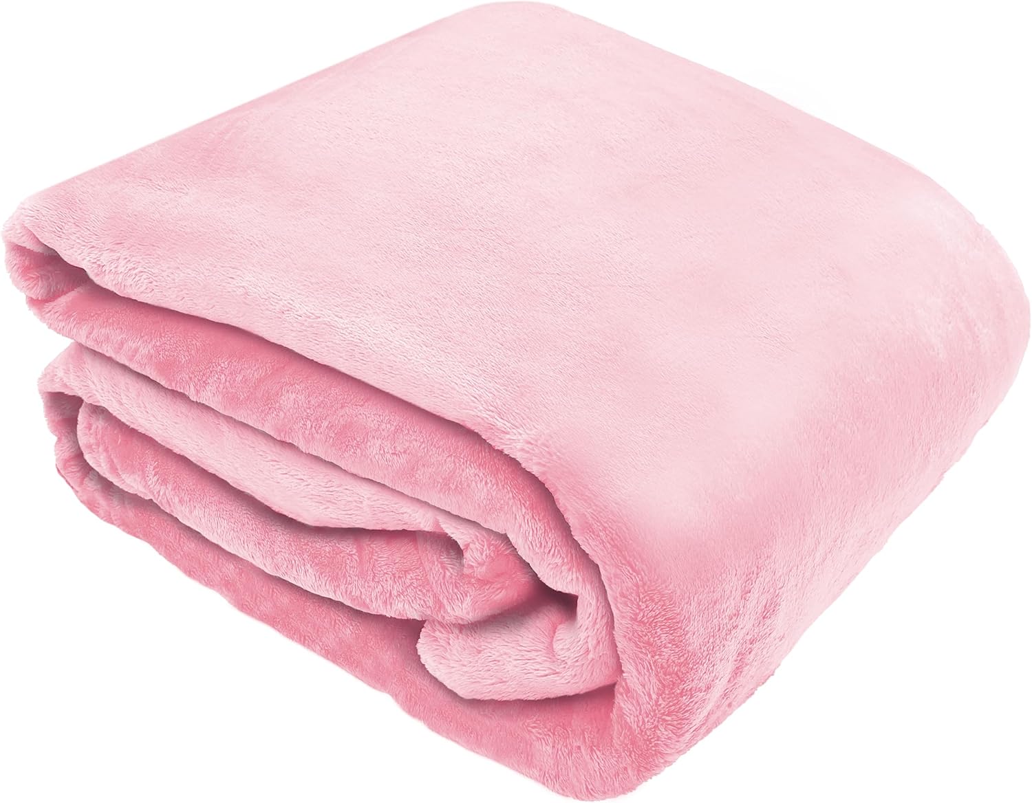 Comfort Lab Plush Flannel Bed Blanket - 90 x 90