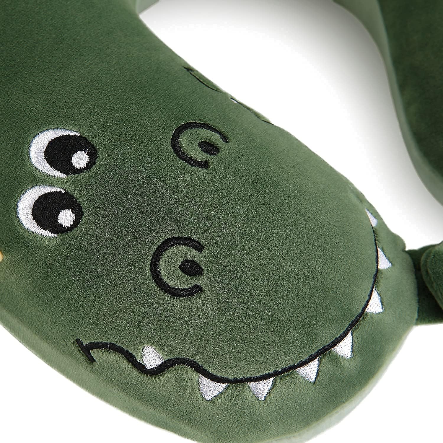 Niuniu Daddy Crocodile Kids Travel Neck Pillow