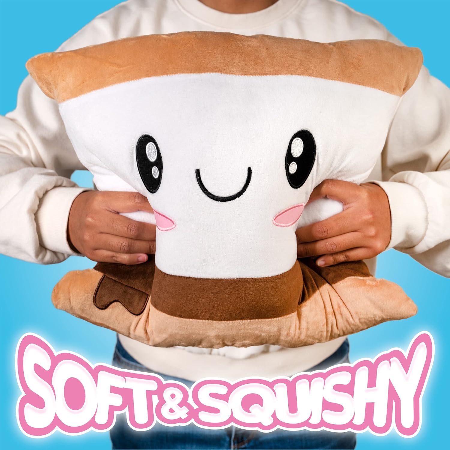 Scentco Smillows - SMores Marshmallow Scented Plush Pillows