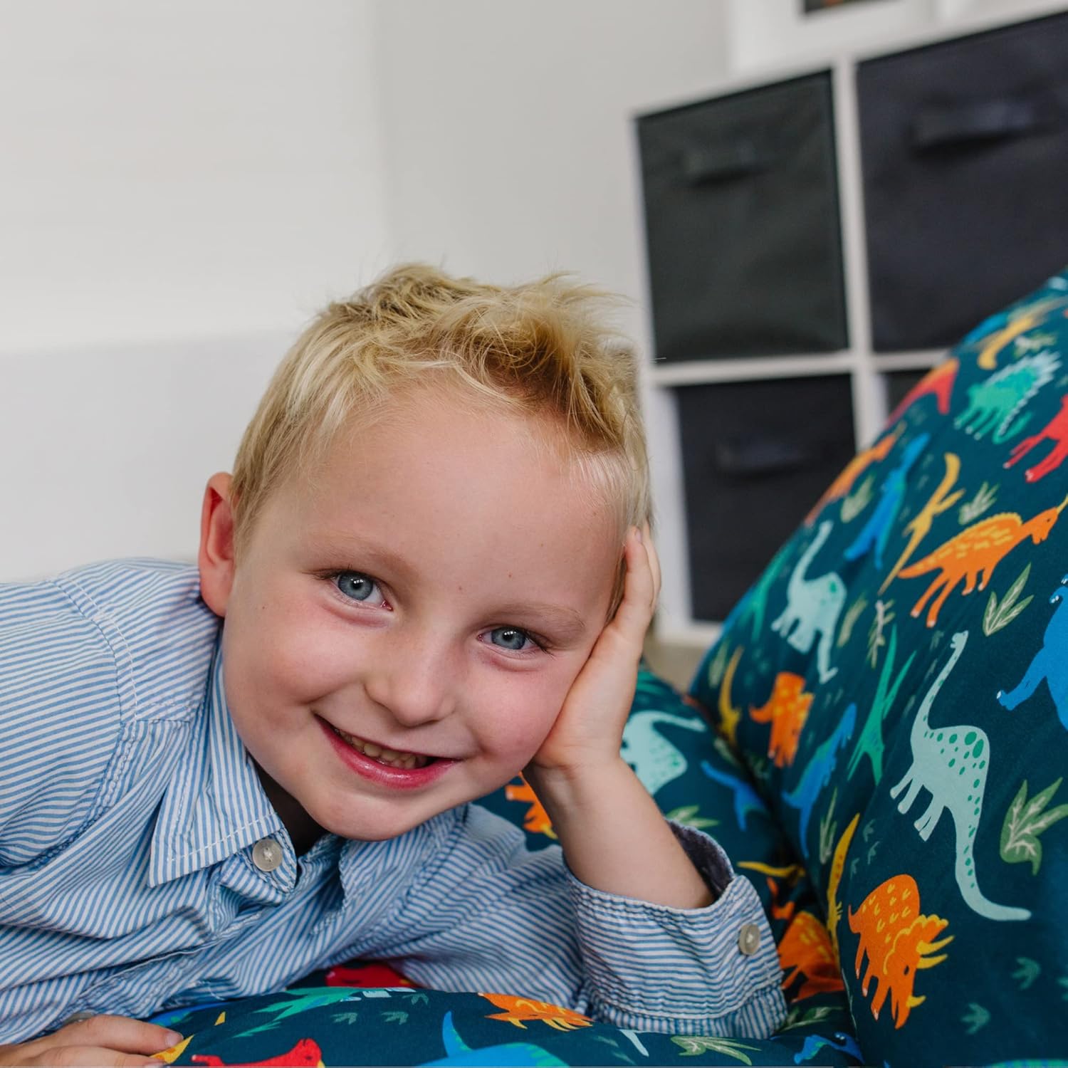 Wildkin Kids Floor Lounger - Jurassic Dinosaurs
