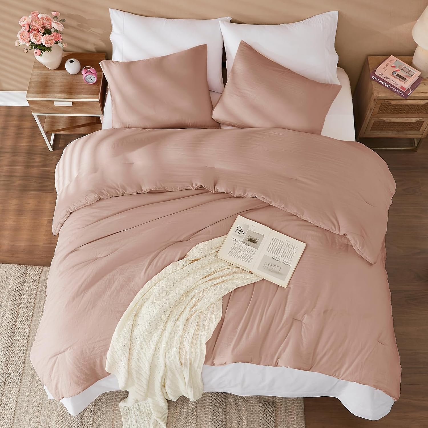 WRENSONGE Twin XL Comforter Set for Girls Teens