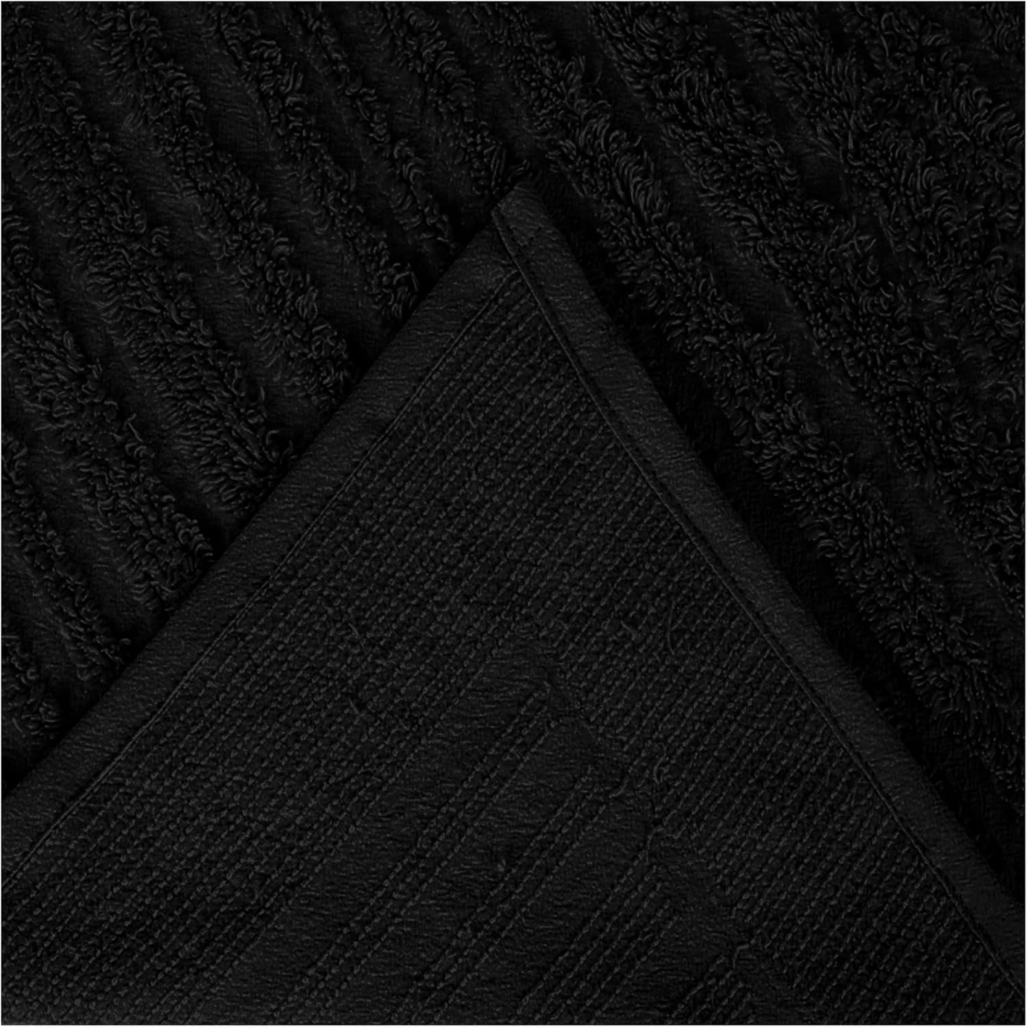 Better Trends Chenille Queen Bedspread Black