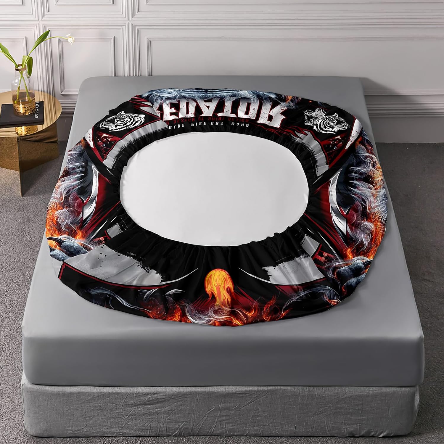 AILONEN Boys Tiger Fitted Sheet Set Twin XL 3-Piece