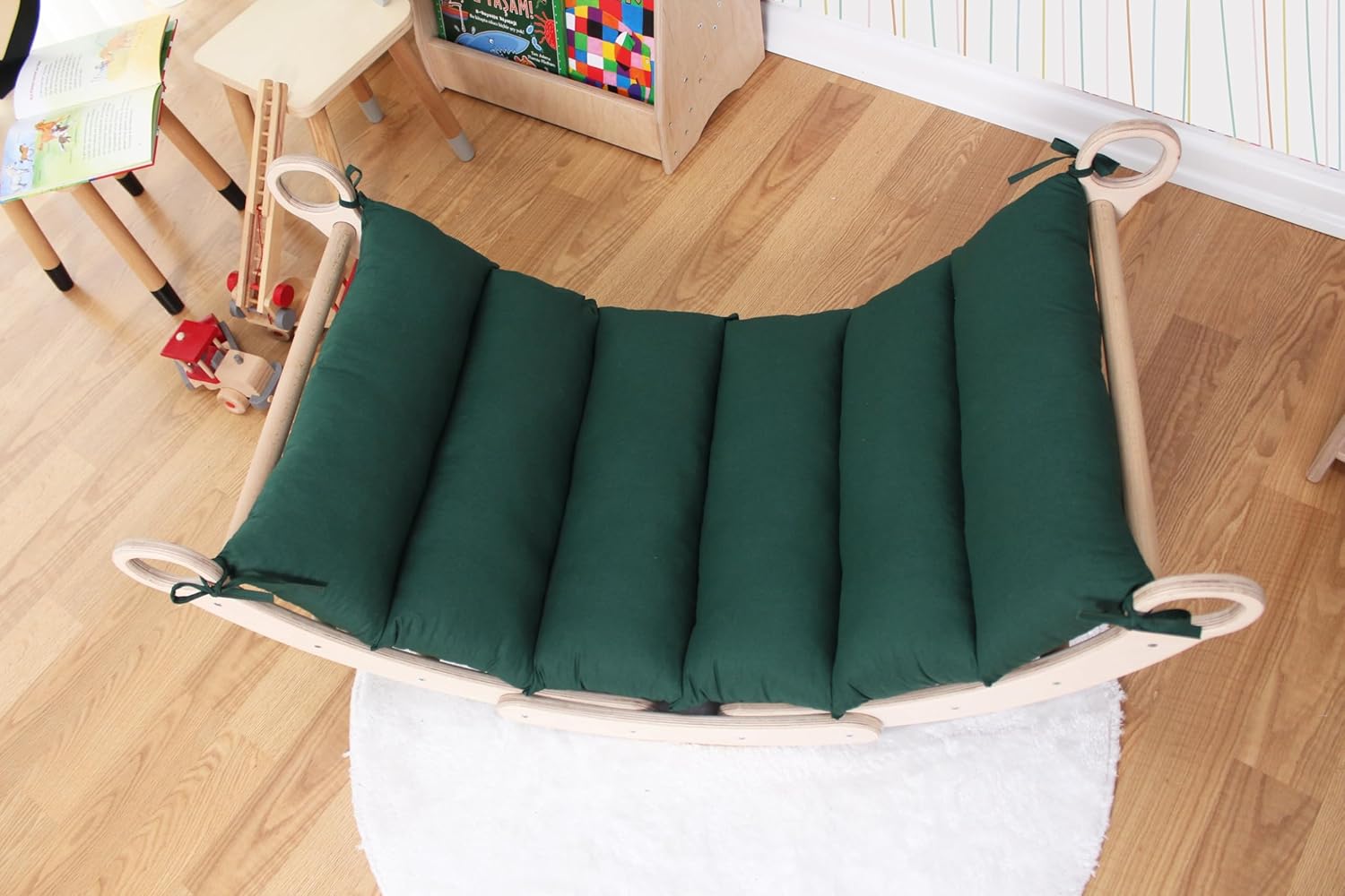 Toddler Cushion Set for Climbing Arch - Green
