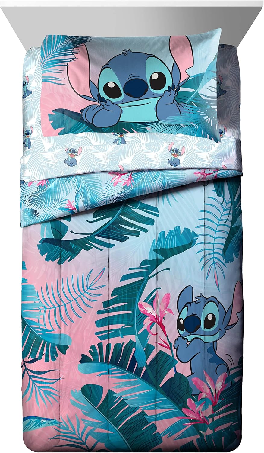 Jay Franco Disney Lilo Stitch 7 Piece Bed Set 1