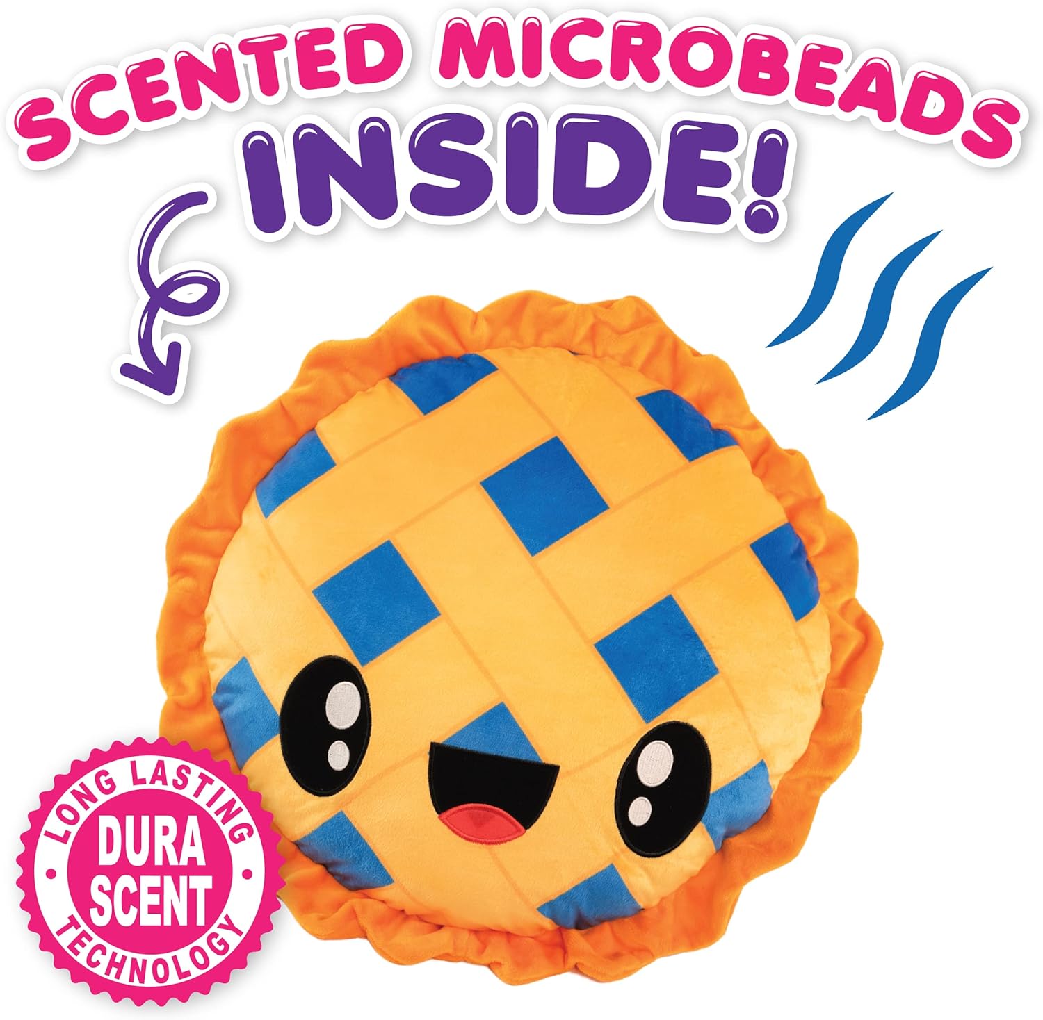 Scentco Smillows Blueberry Pie Throw Pillow