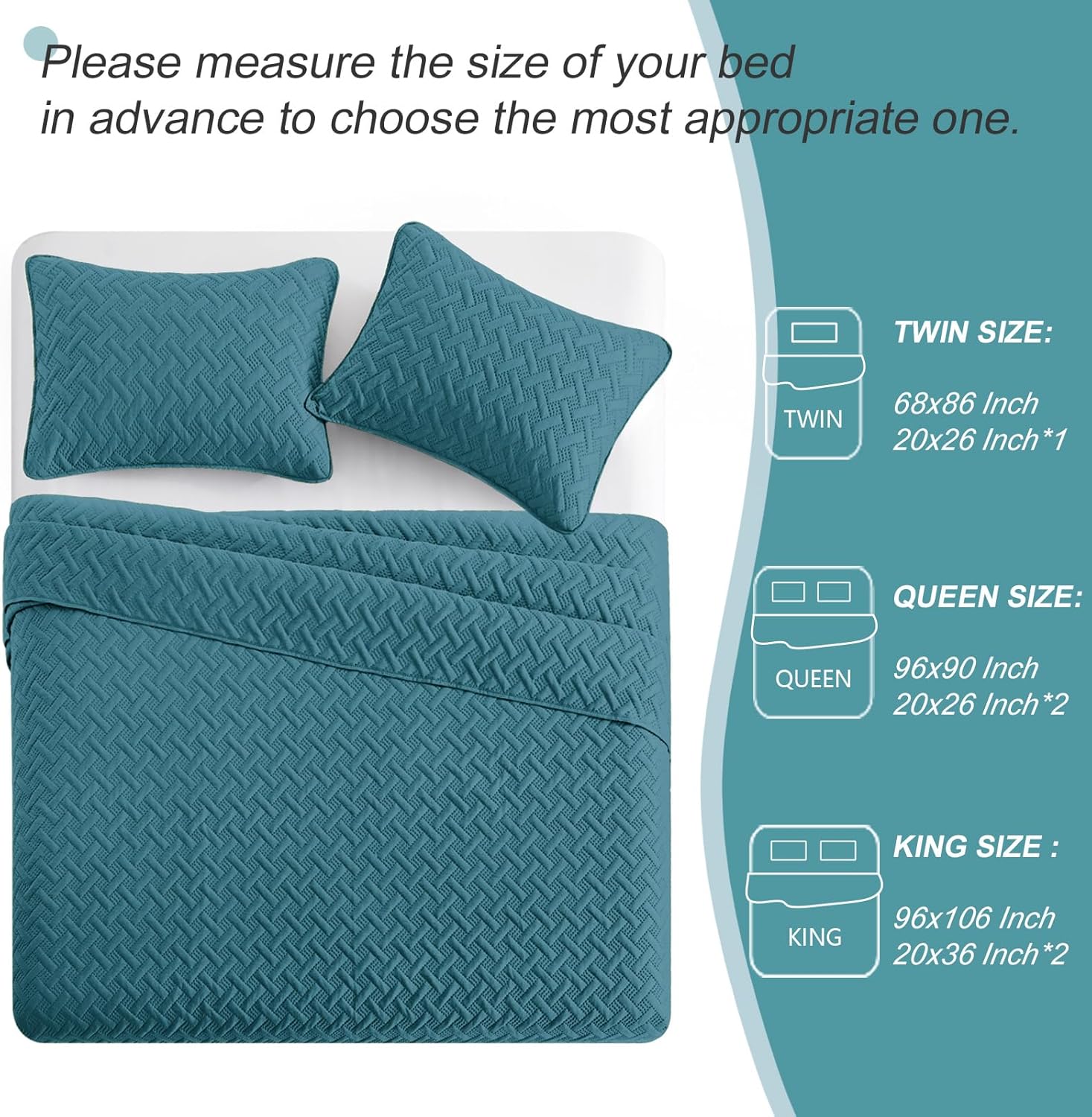 Exclusivo Mezcla Soft Quilt Set Queen Full Size