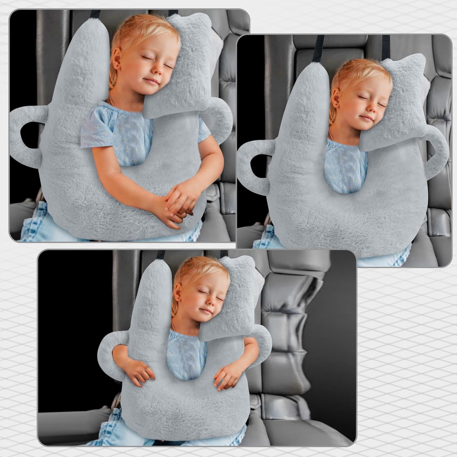 Travel Pillow for Adults Kids with Head and Neck Support