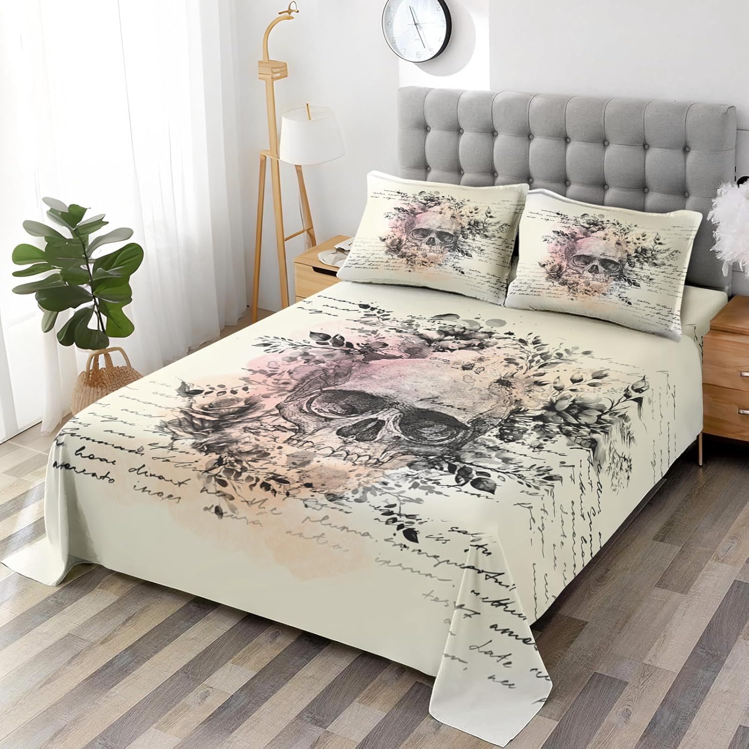 WeCozy Twin 3 Pcs Bed Sheet Set with Deep Pocket