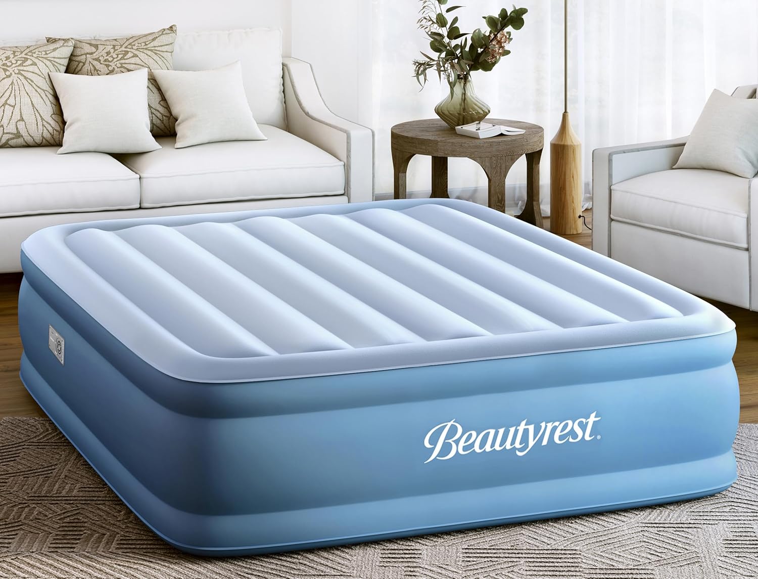 Beautyrest Sensa-Rest 18 Queen Air Bed Mattress with Pump