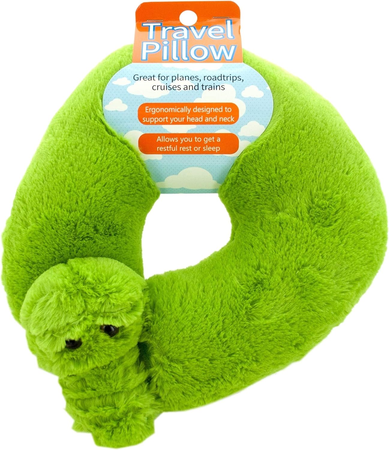 Vineen Kole Imports Alligator Travel Pillow for Kids 1