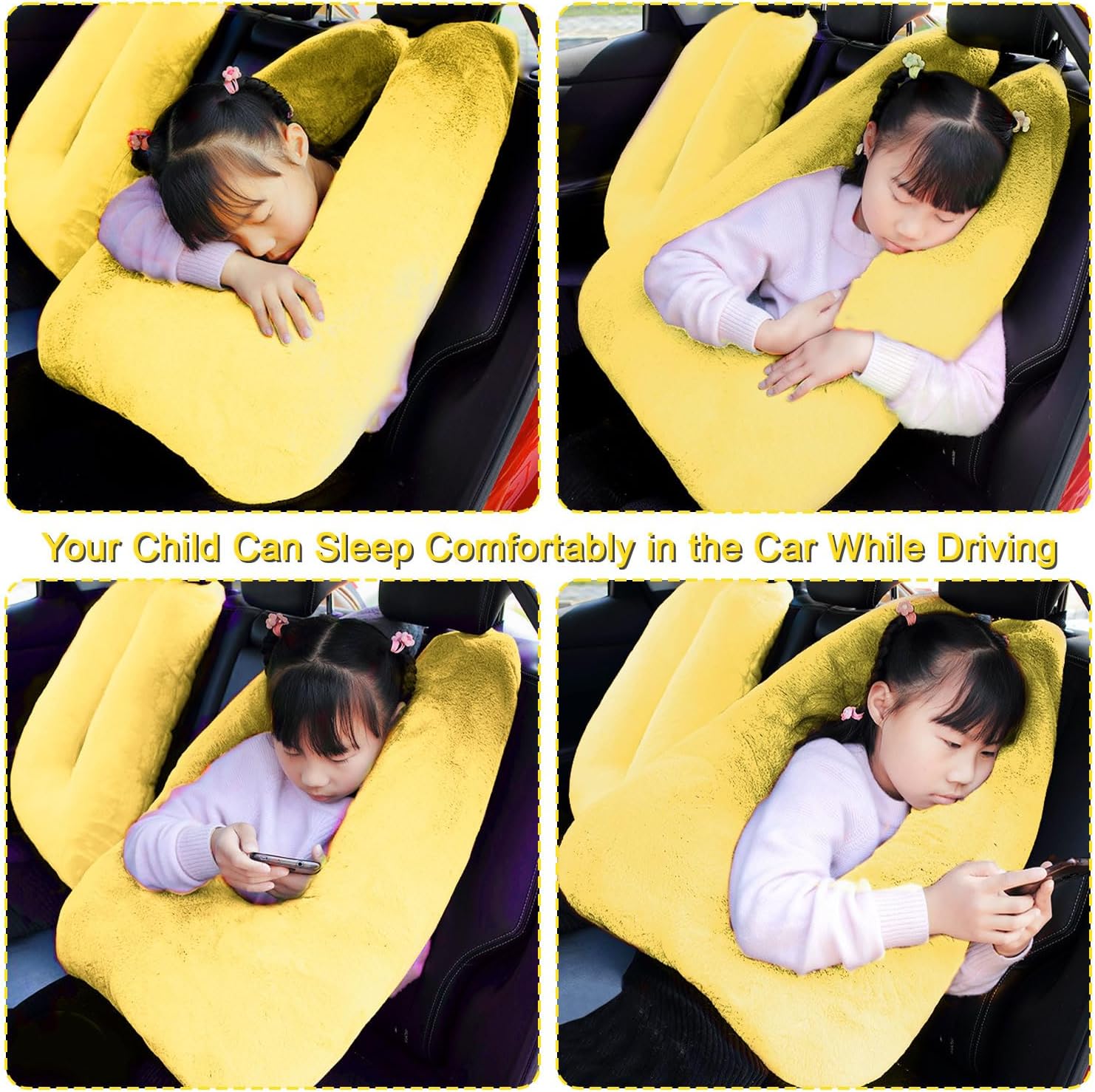 MROUEN Travel Pillow for Kids and Adults