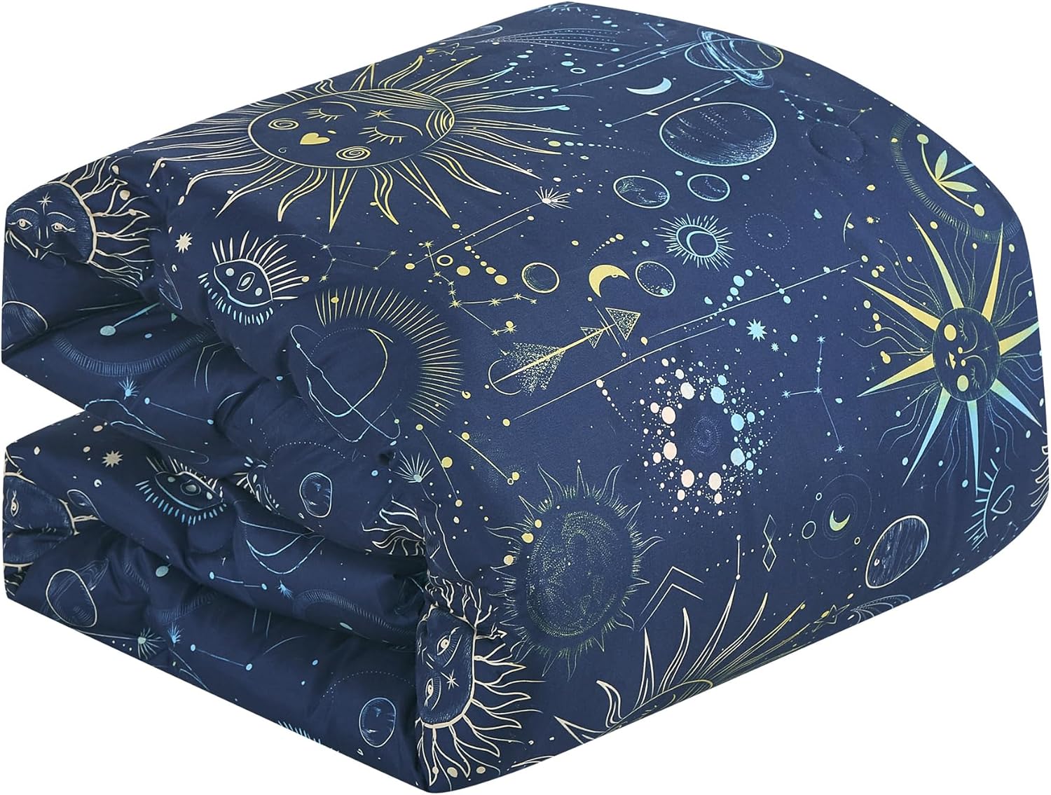 ESCA Astro Kids Comforter Set Kids Blue with Toy Pillow