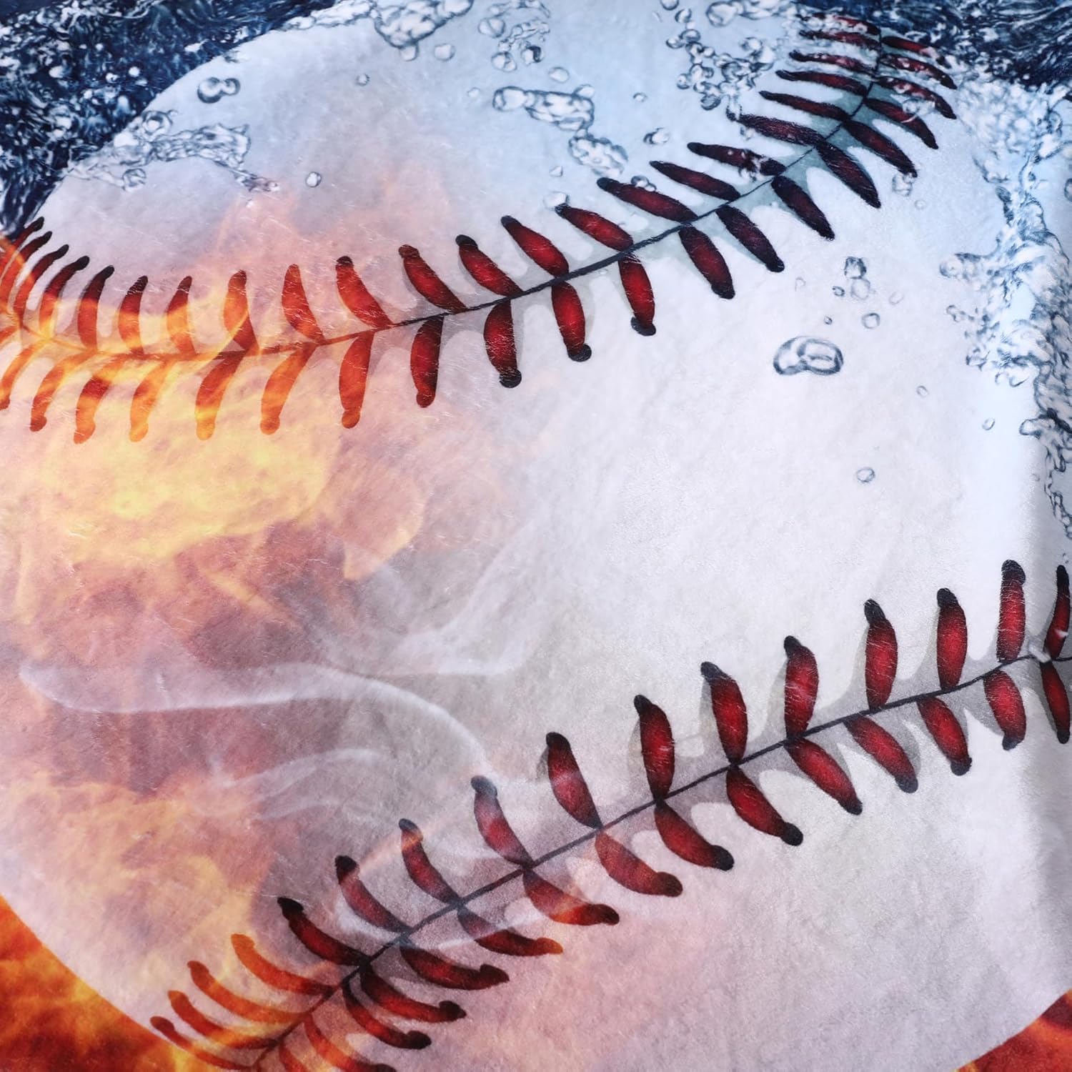 Sviuse Baseball Throw Blanket with Print 50x60 Inches