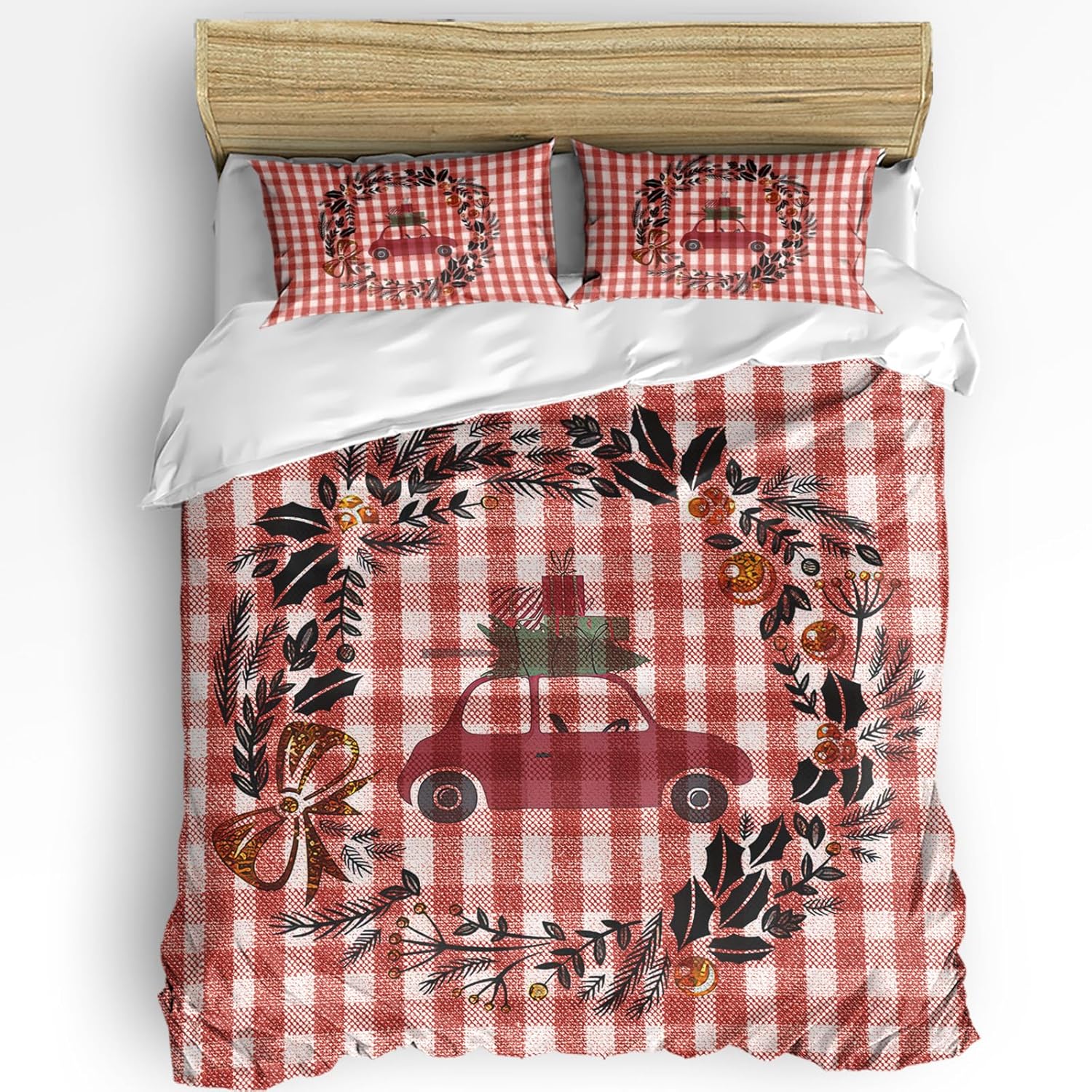 Boanket 3-Piece Cali King Duvet Cover Set with Zipper Closure 1