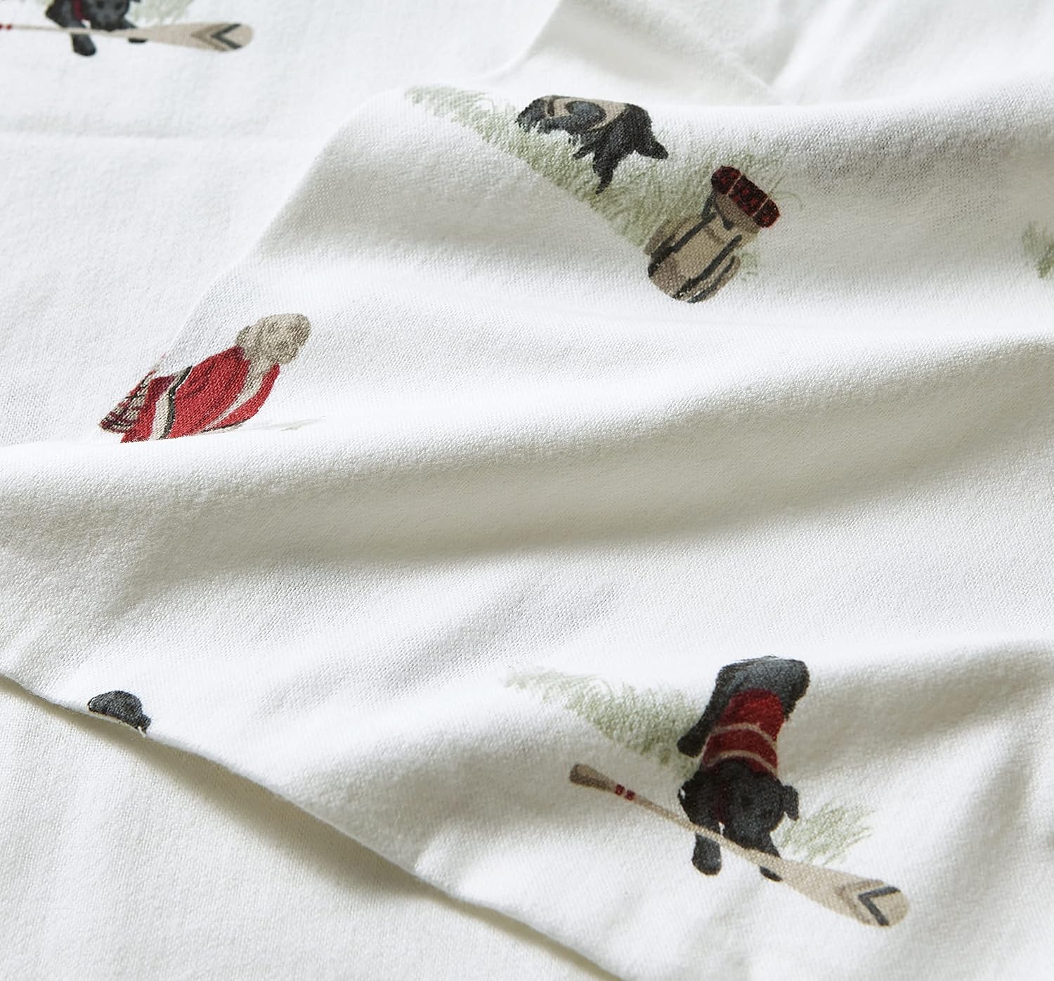 Eddie Bauer Twin Flannel Sheet Set - Cozy Soft
