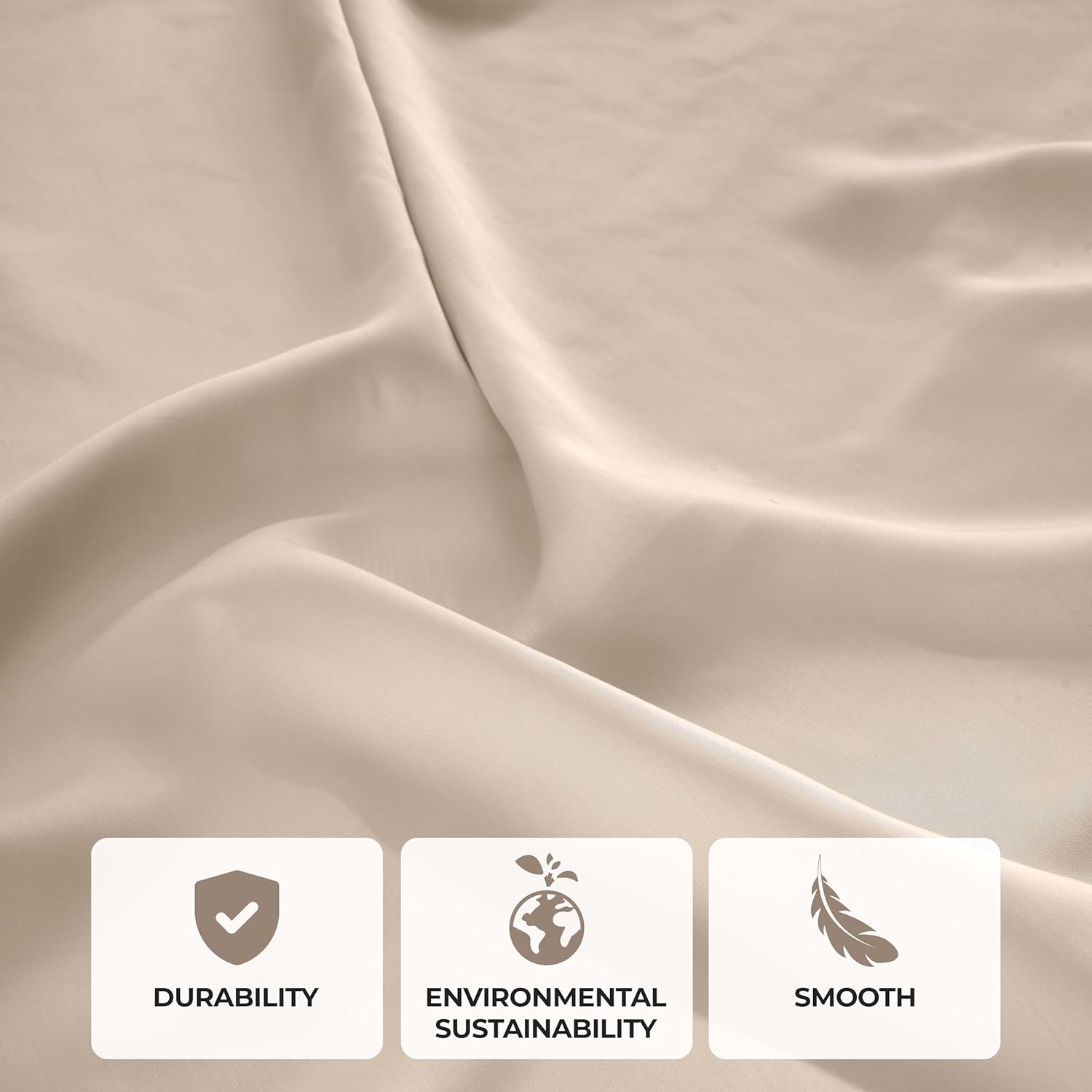 BLUENILEMILLS Modal Pillowcases Silky Soft Cooling Set of 2