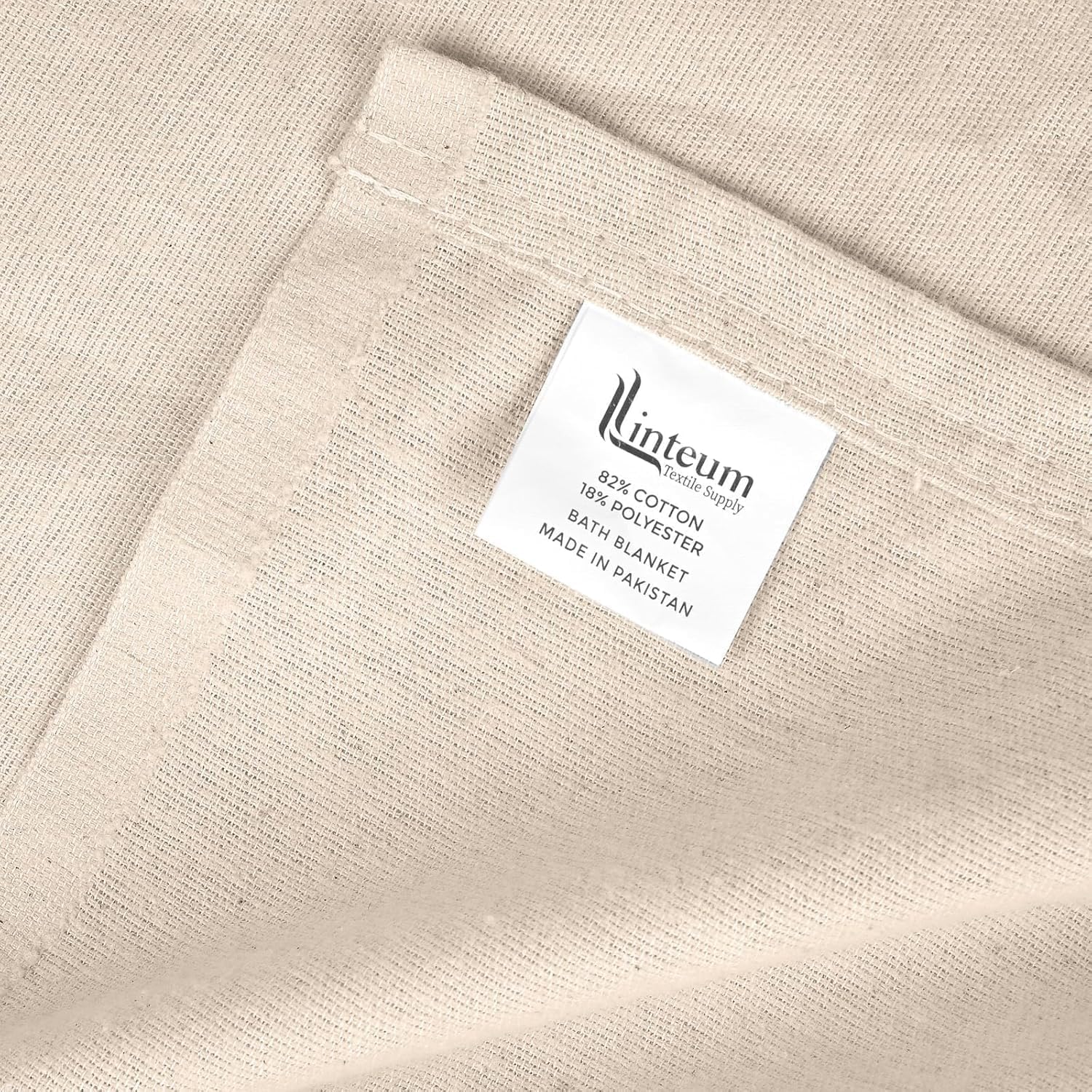 Linteum Textile Cotton Blended Bed Bath Blanket 70x90 in