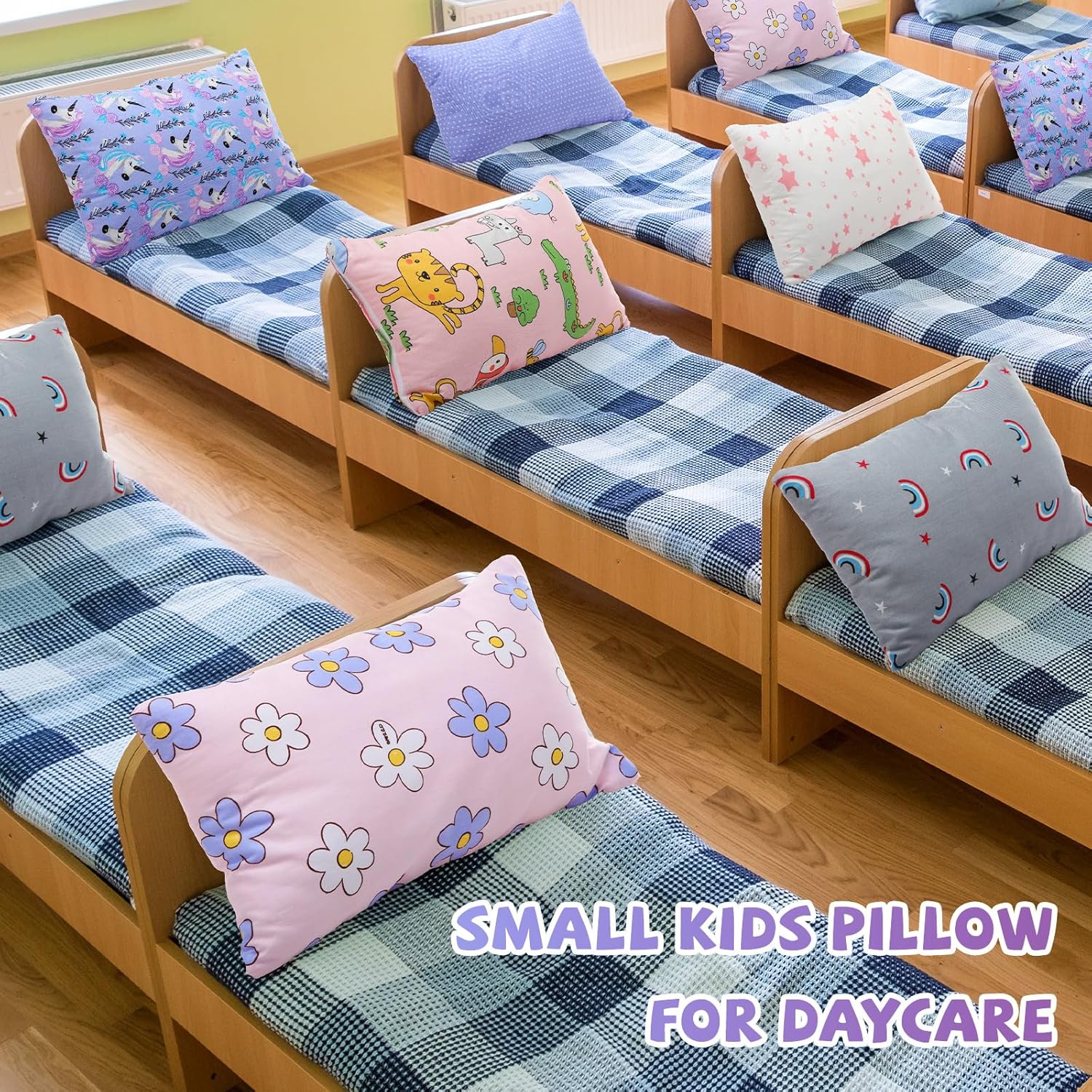 Kigley 6 Pack Mini Travel Pillows for Kids and Pets