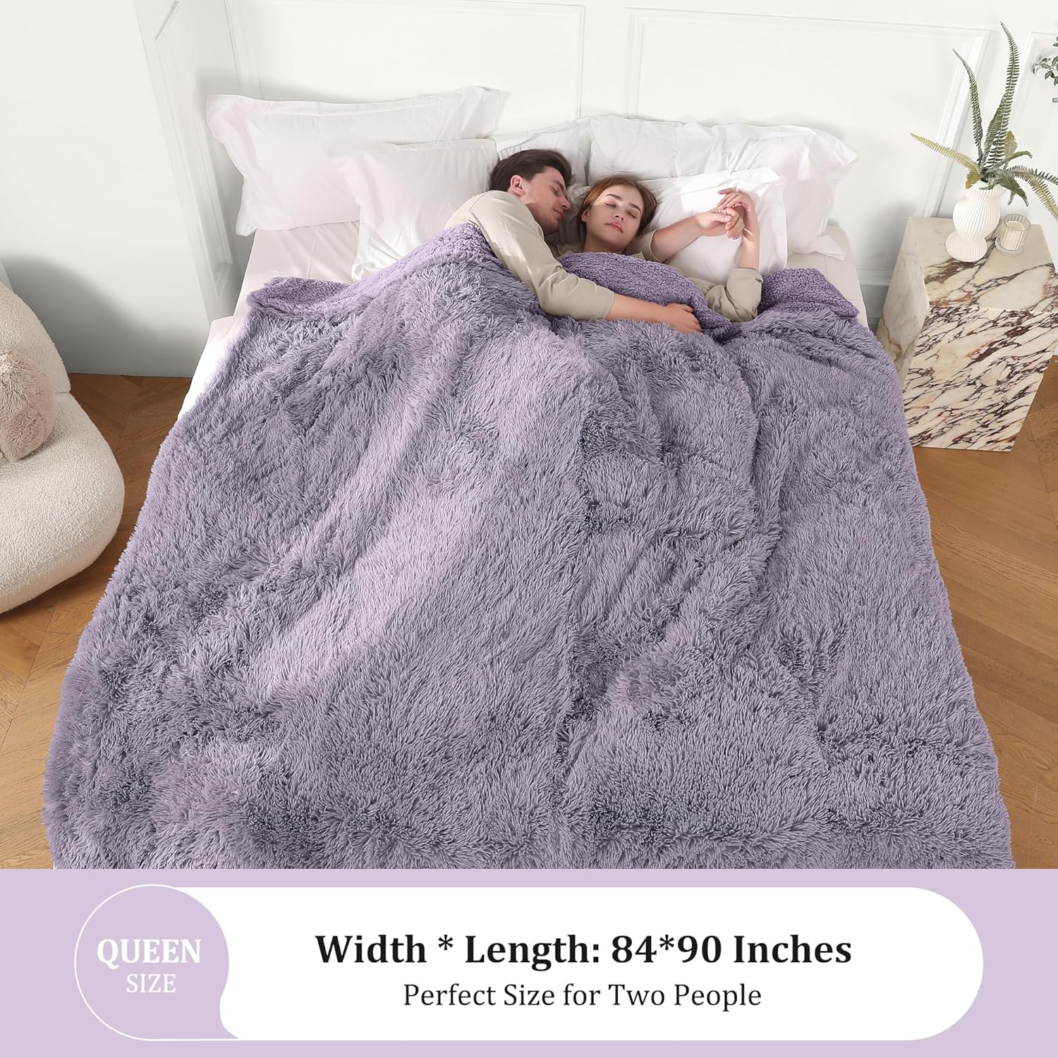 COZYTY Electric Blanket Queen Size with 5 Heat Levels