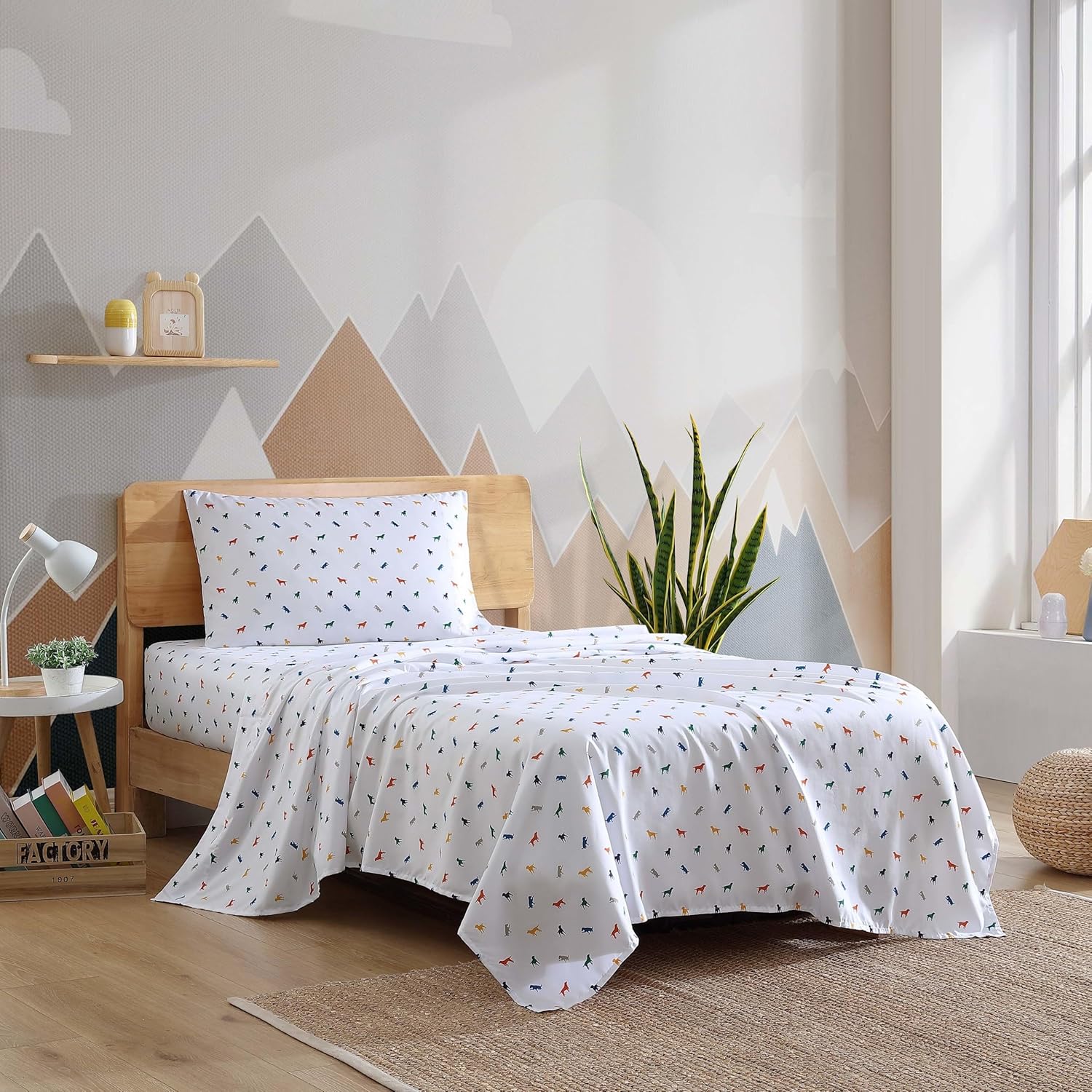 Eddie Bauer Kids Twin Sheets Set - Stain Resistant 1