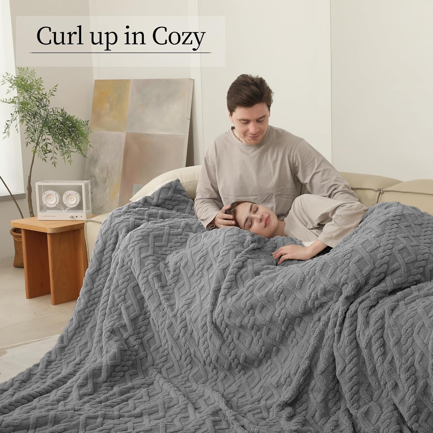 CHIOKY Electric Blanket Queen Size with 5 Levels 10H Auto Off