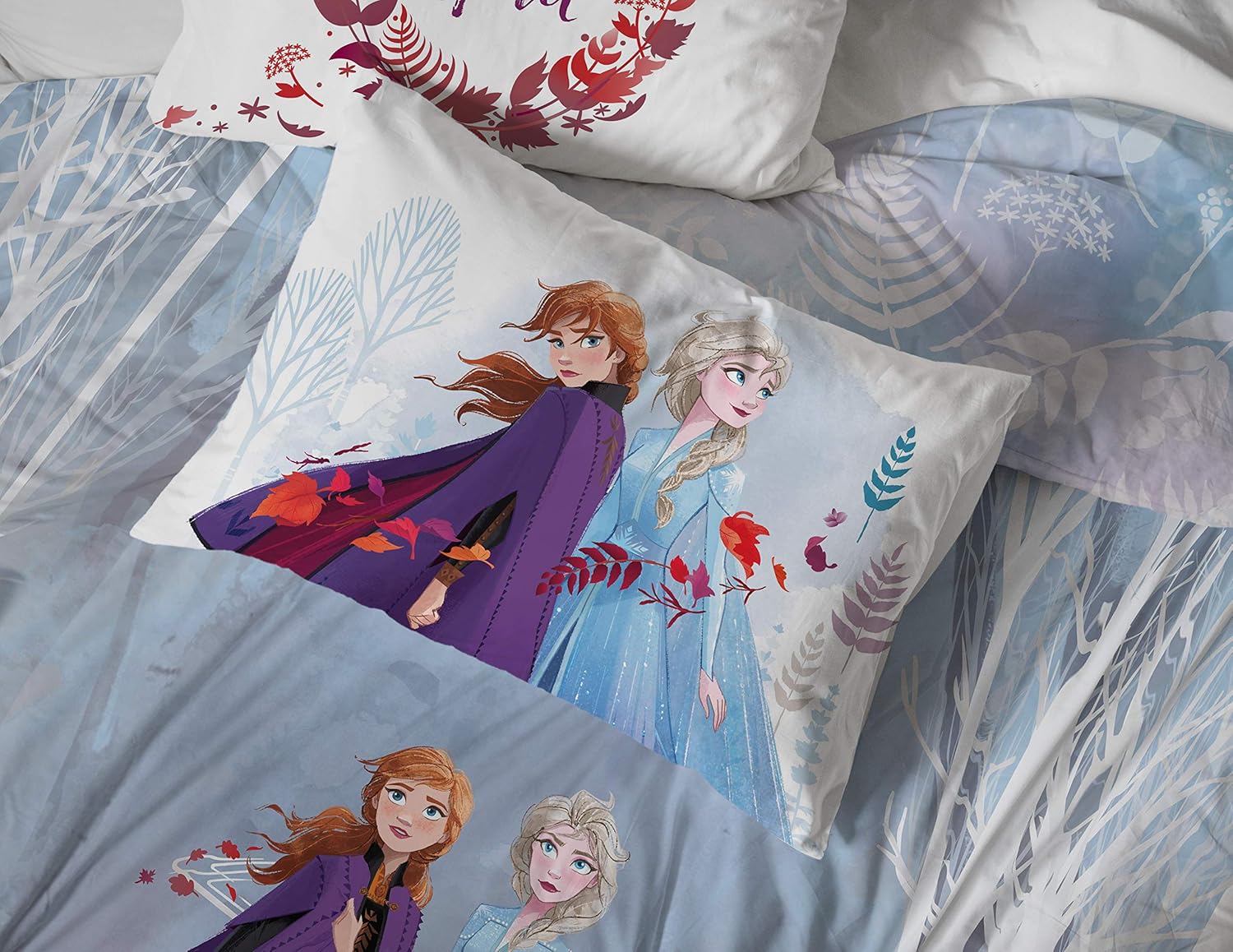 Jay Franco Disney Frozen 2 Forest 4 Piece Sheet Set