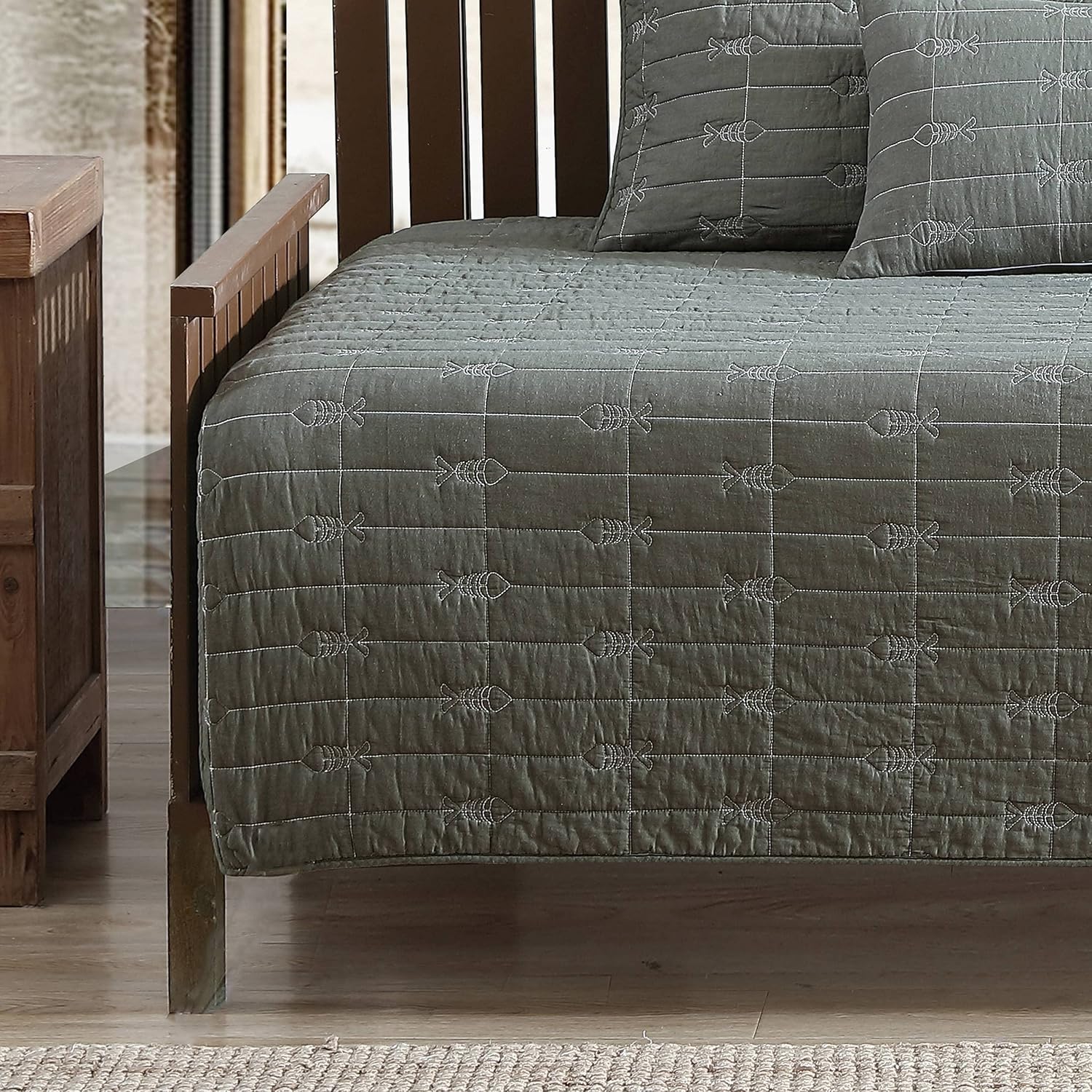 Eddie Bauer Daybed Set in Troutdale Green