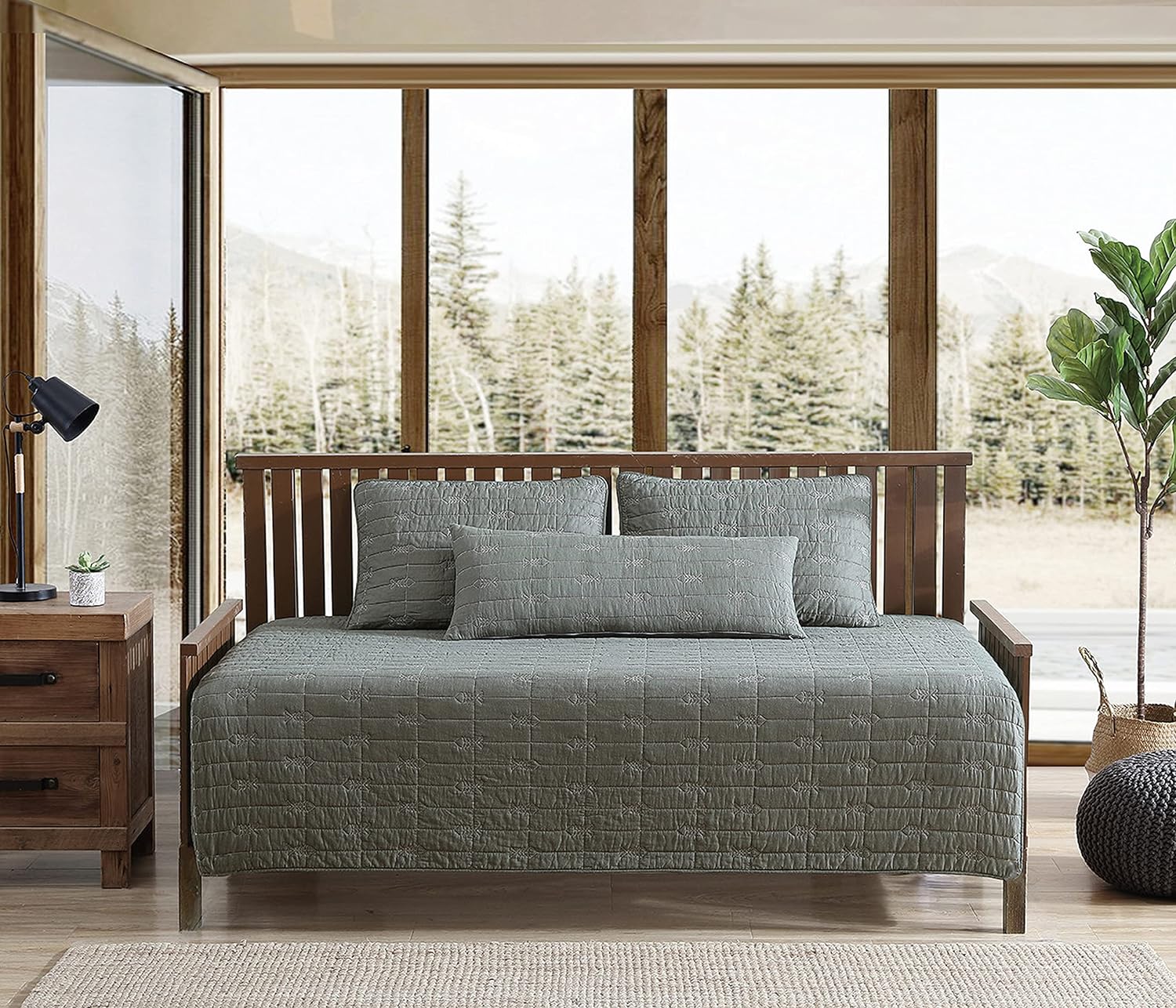 Eddie Bauer Daybed Set in Troutdale Green