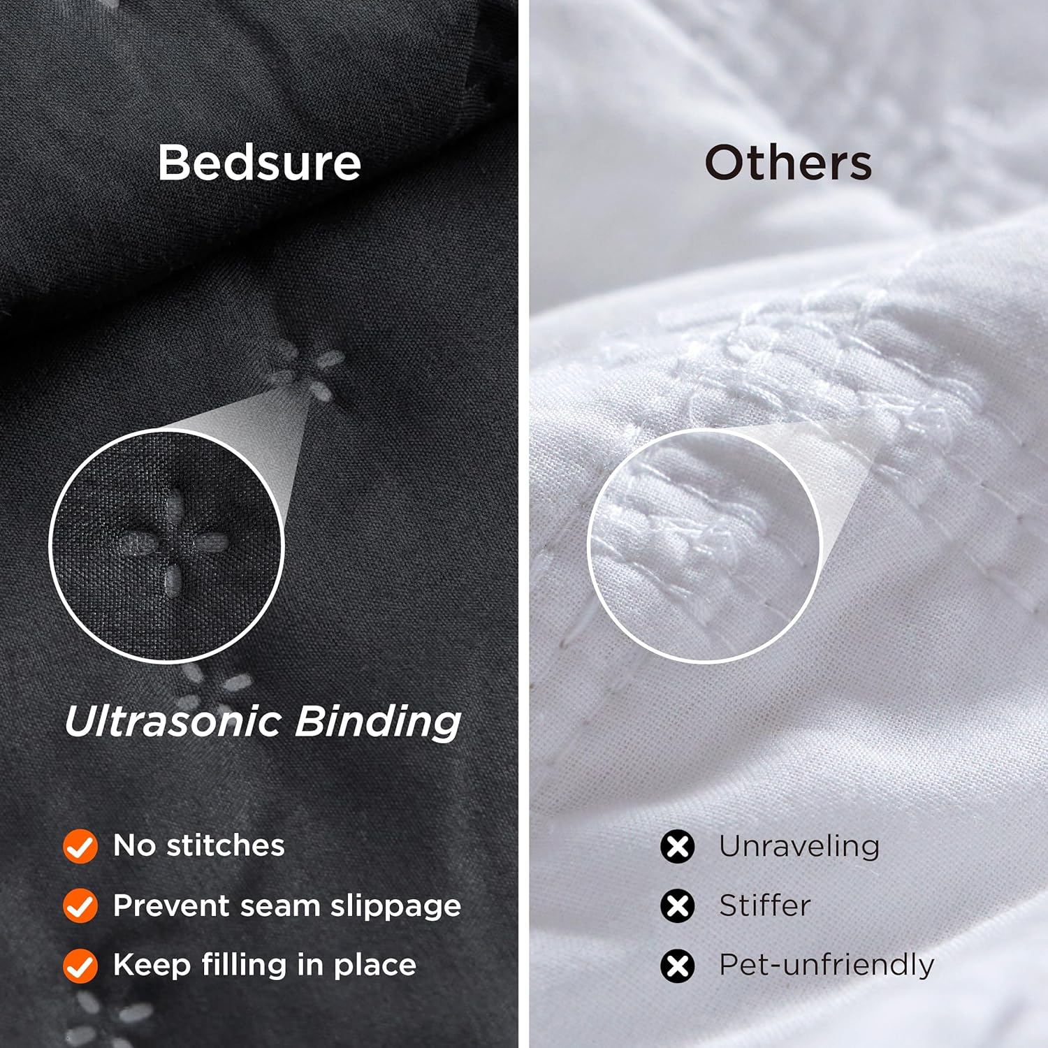 Bedsure King Quilt Set - Soft Lightweight All-Season Bedding