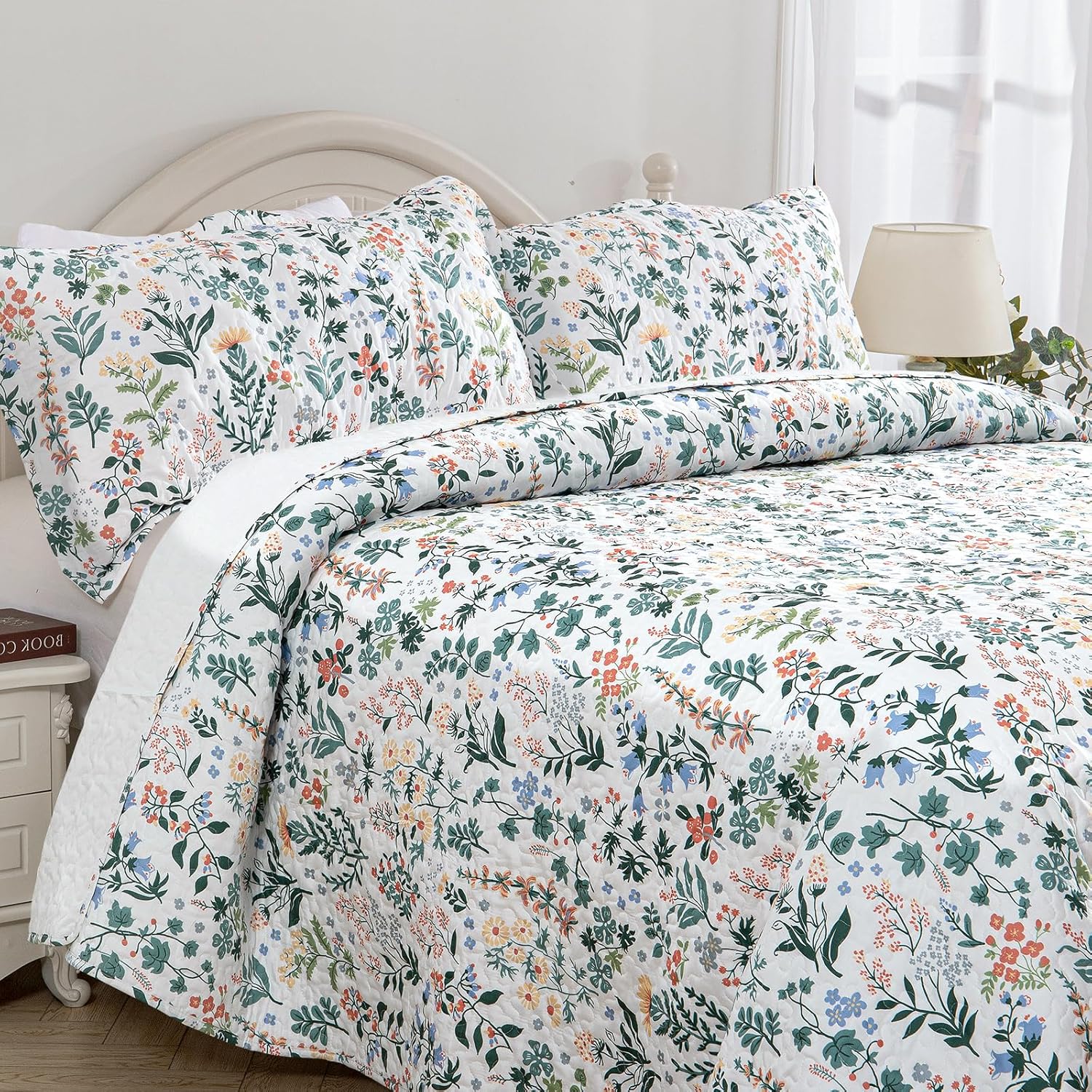 Travan 3-Piece Quilt Set for Queen Size Bed
