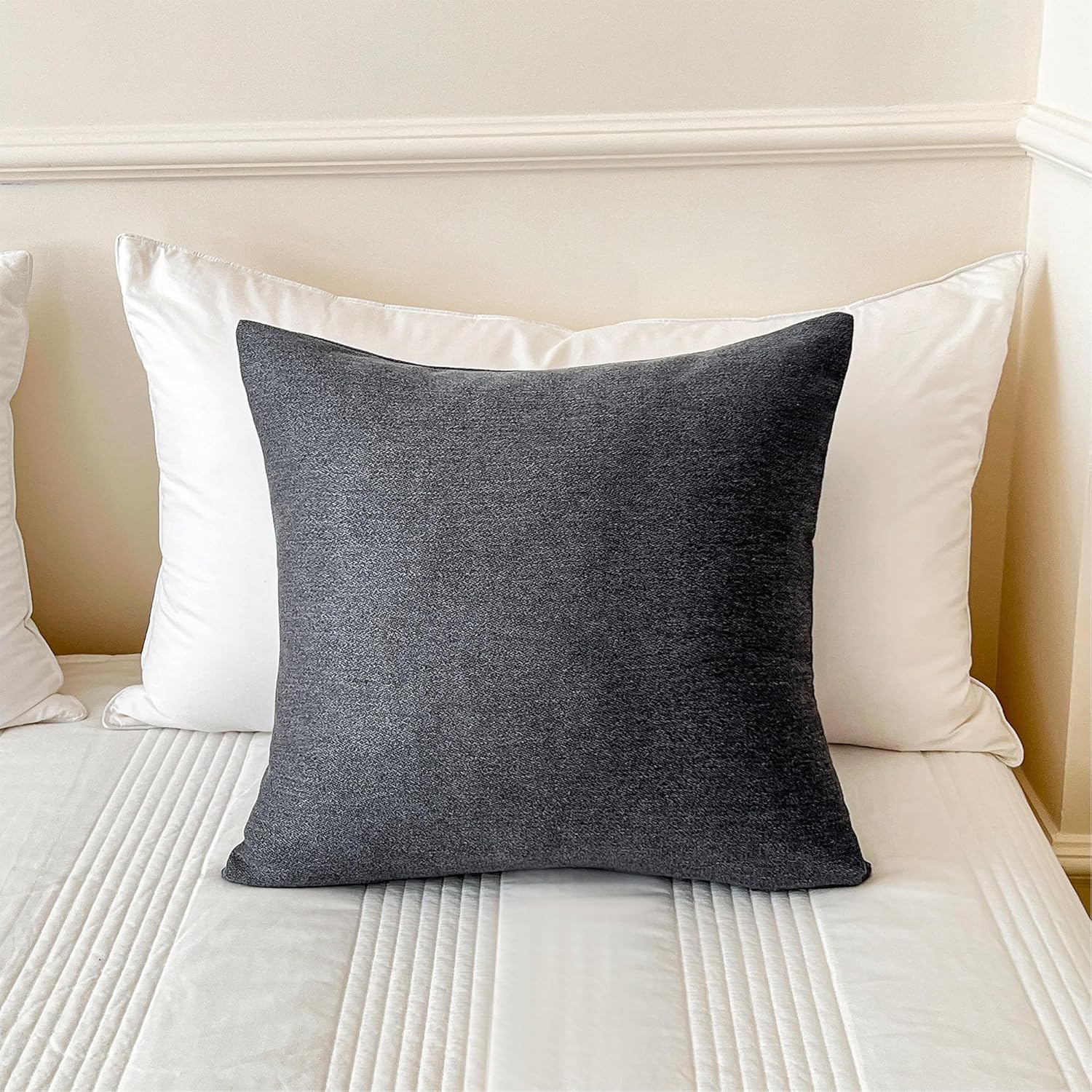 OSVINO Solid Bed Runner Microfiber for King Size