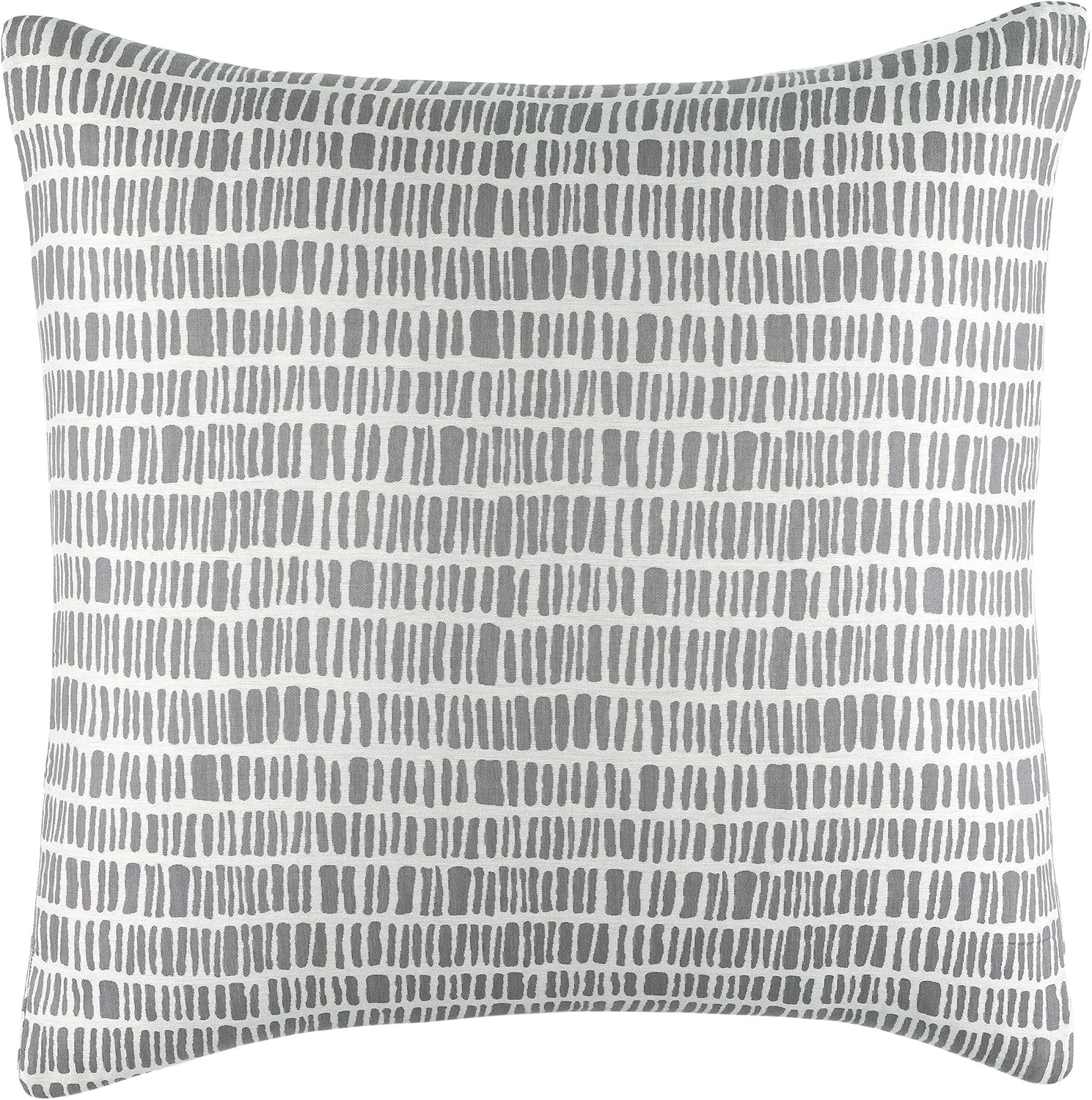 Pine Cone Hill Talus Granite Duvet Sham Euro Size Grey Graphic